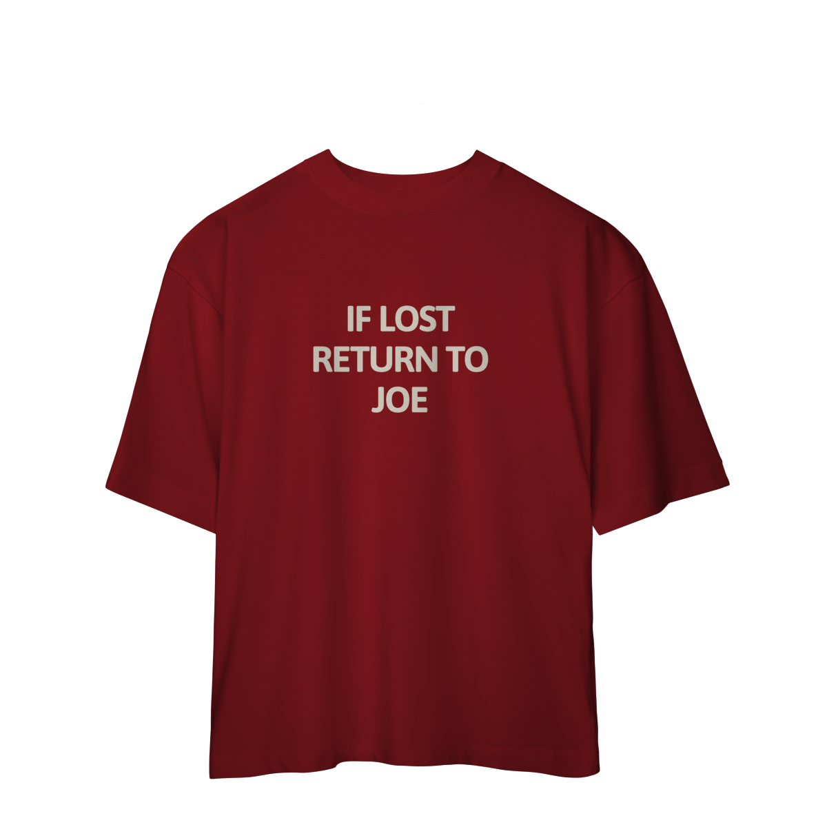 CAMISA OVERSIZED - RETURN TO JOE | JONAS BROTHERS