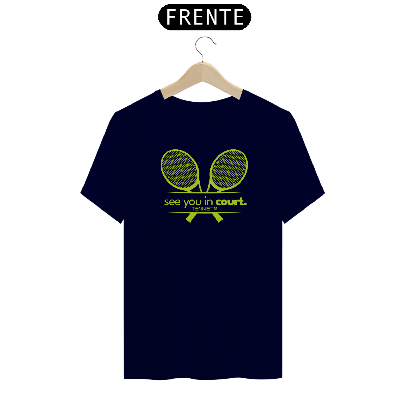 Nome do produto: CAMISETA TENNISTA \'SEE YOU IN COURT\'