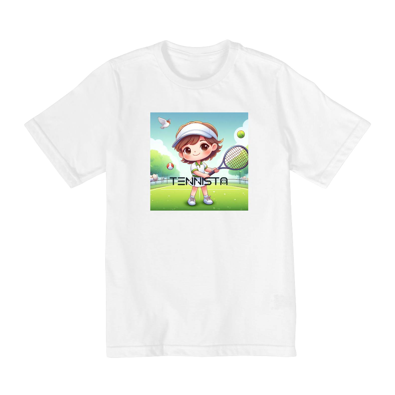 Nome do produto: CAMISETA TENNISTA MOMOCA KIDS 2/8 anos