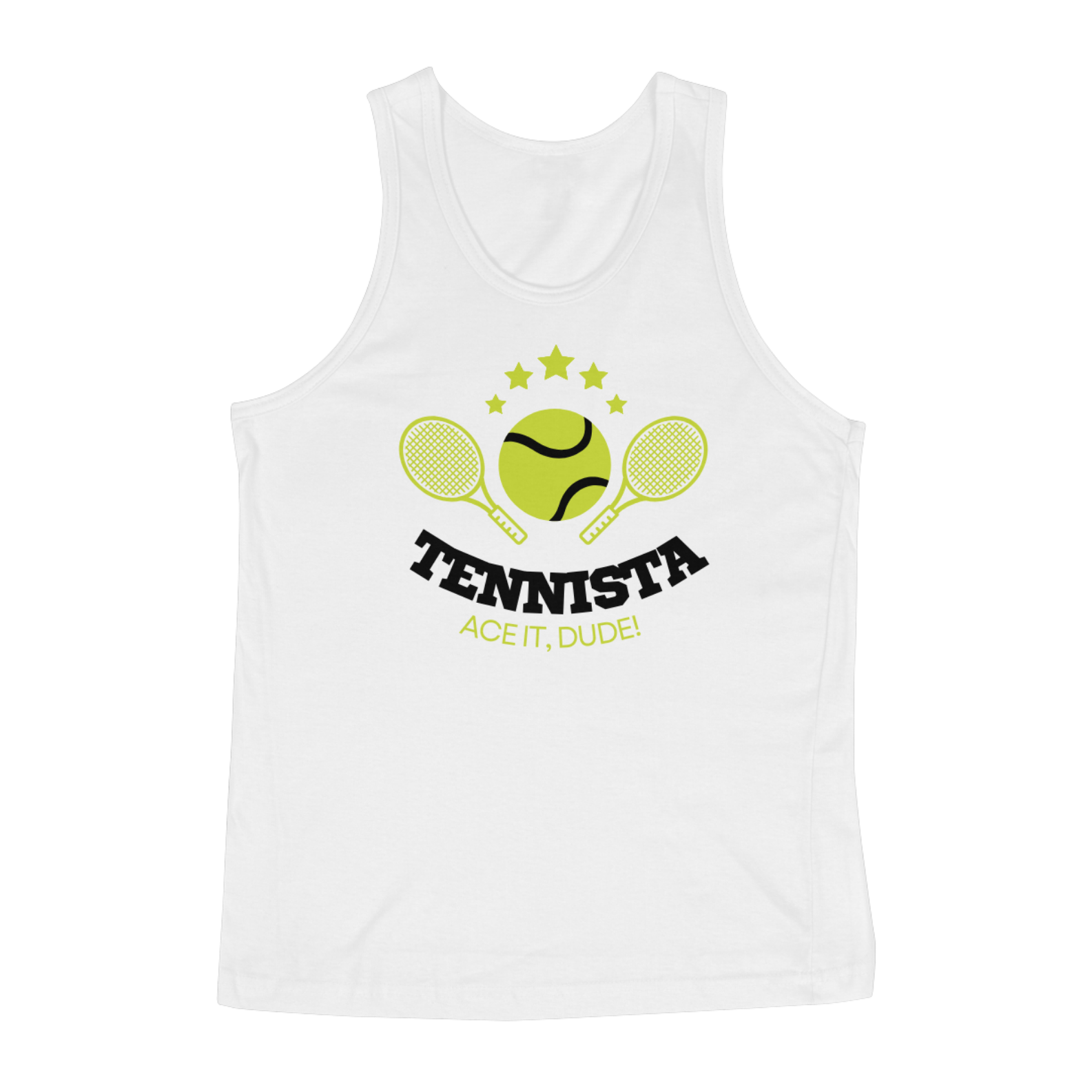 Nome do produto: REGATA ACE IT, DUDE! TENNISTA