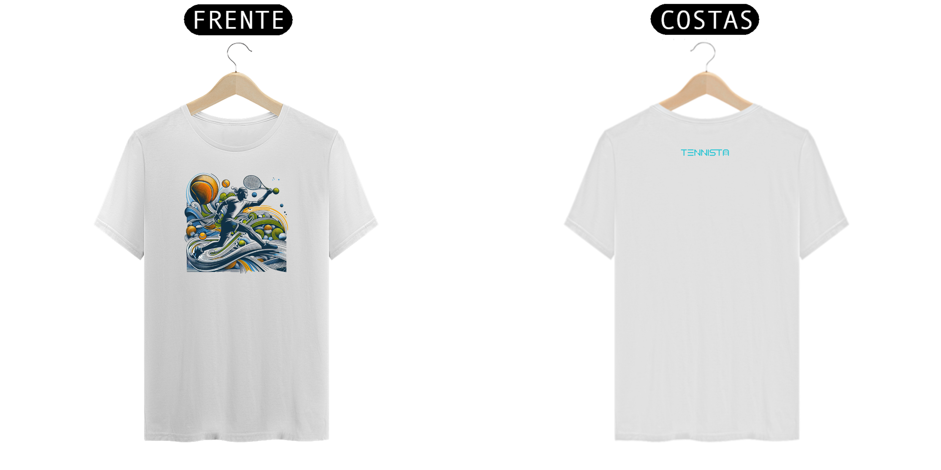 Nome do produto: CAMISETA TENNISTA \'Energy on the Court\'