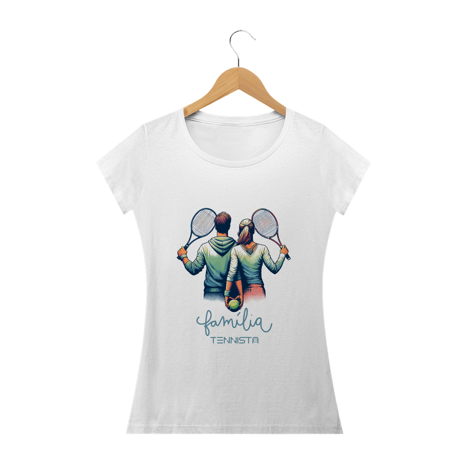 Nome do produto: CAMISETA BABY LONG TENNISTA \'FAMILY\'