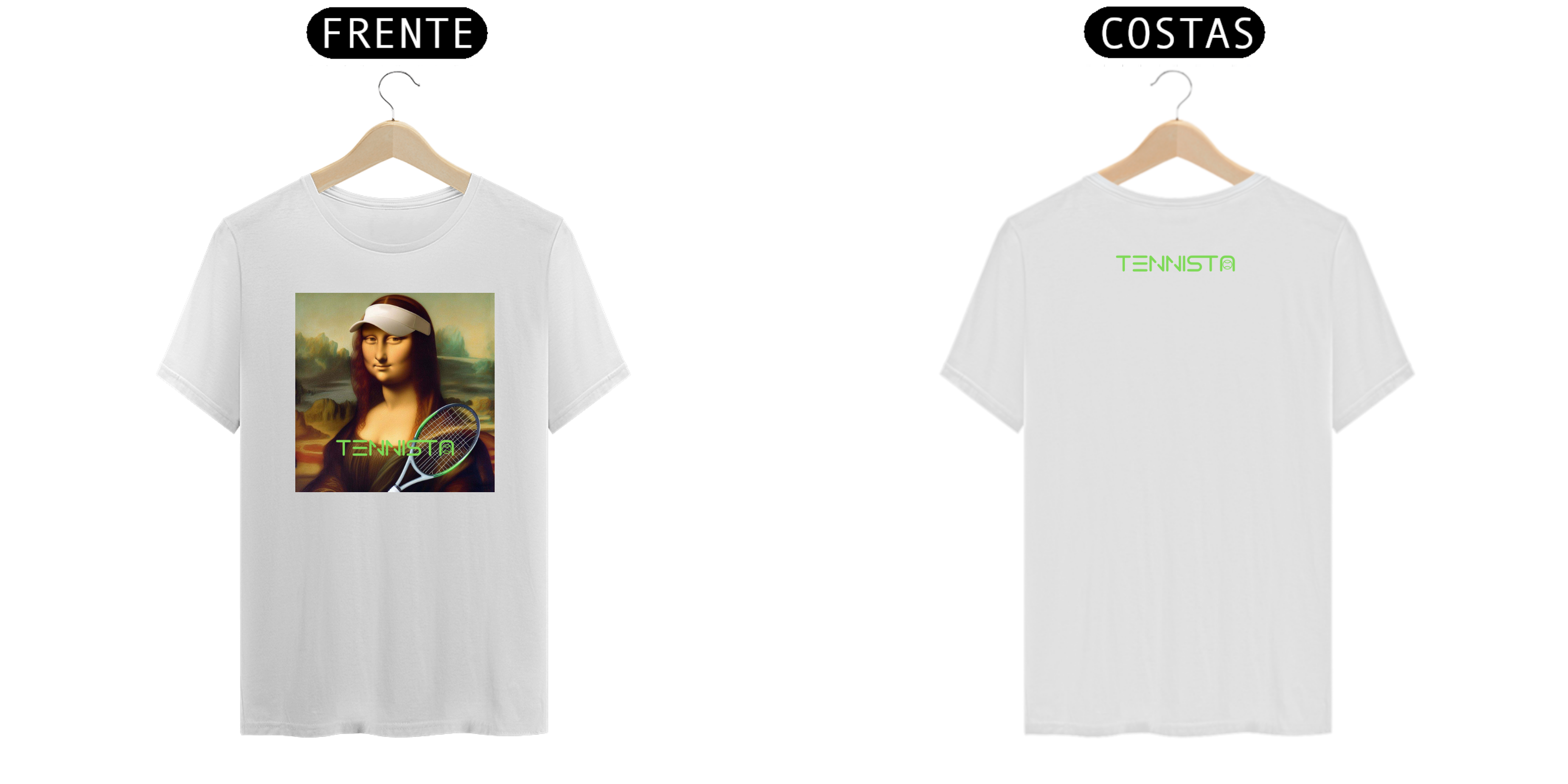 Nome do produto: CAMISETA MONALISA TENNISTA