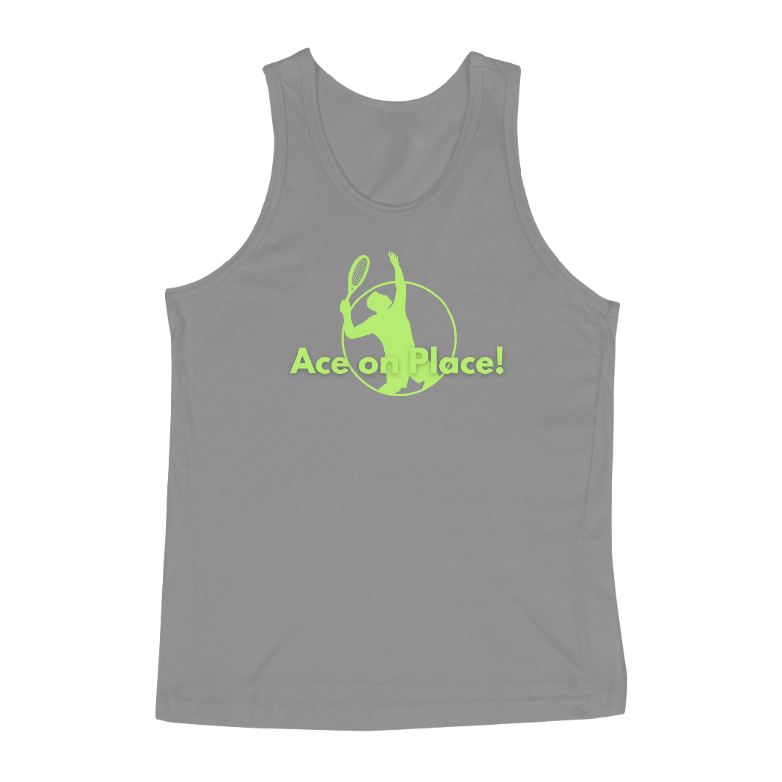 Nome do produto: REGATA TENNISTA \'ACE ON PLACE\'