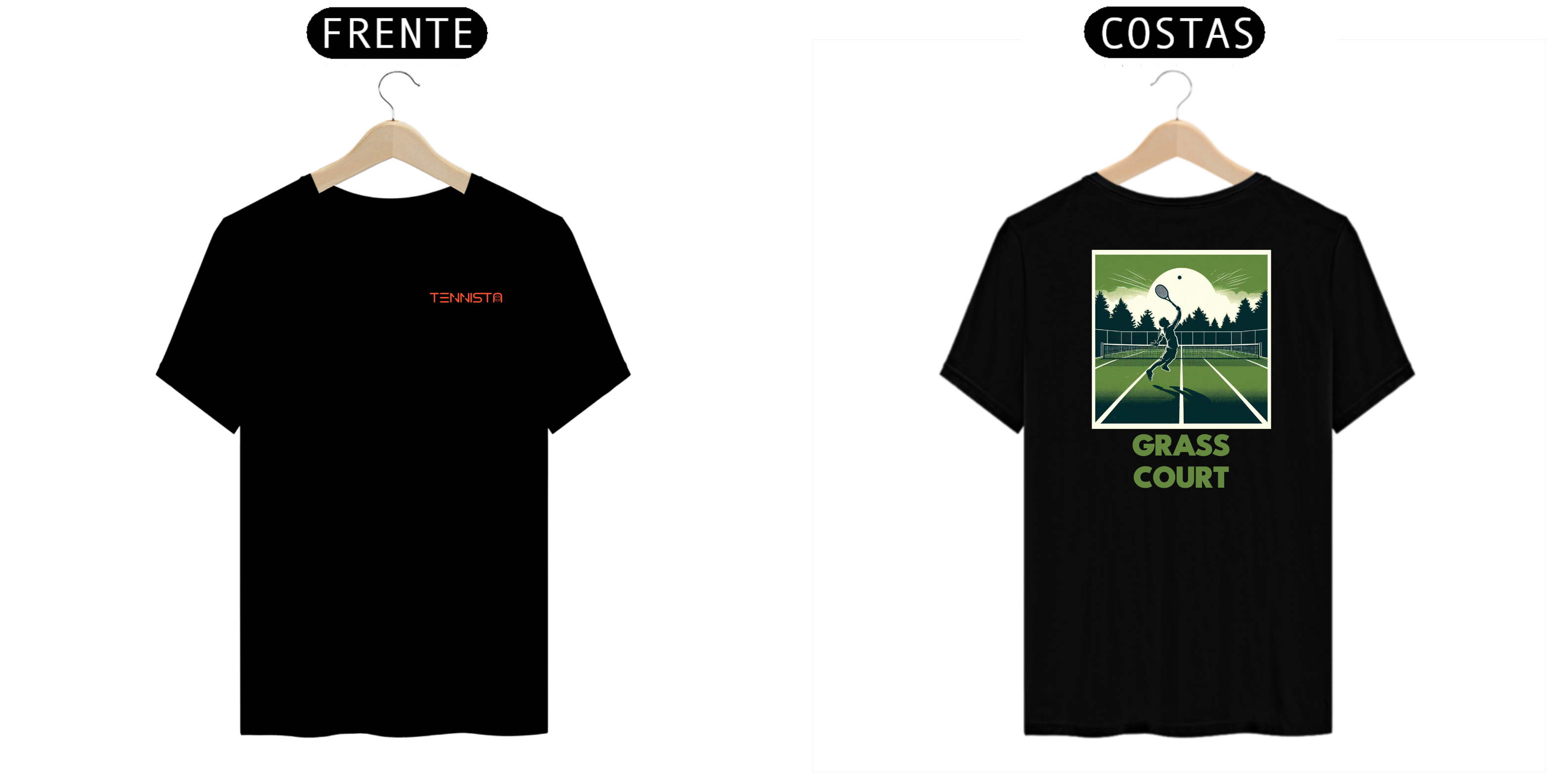 Nome do produto: CAMISETA TENNISTA \'GRASS COURT\'