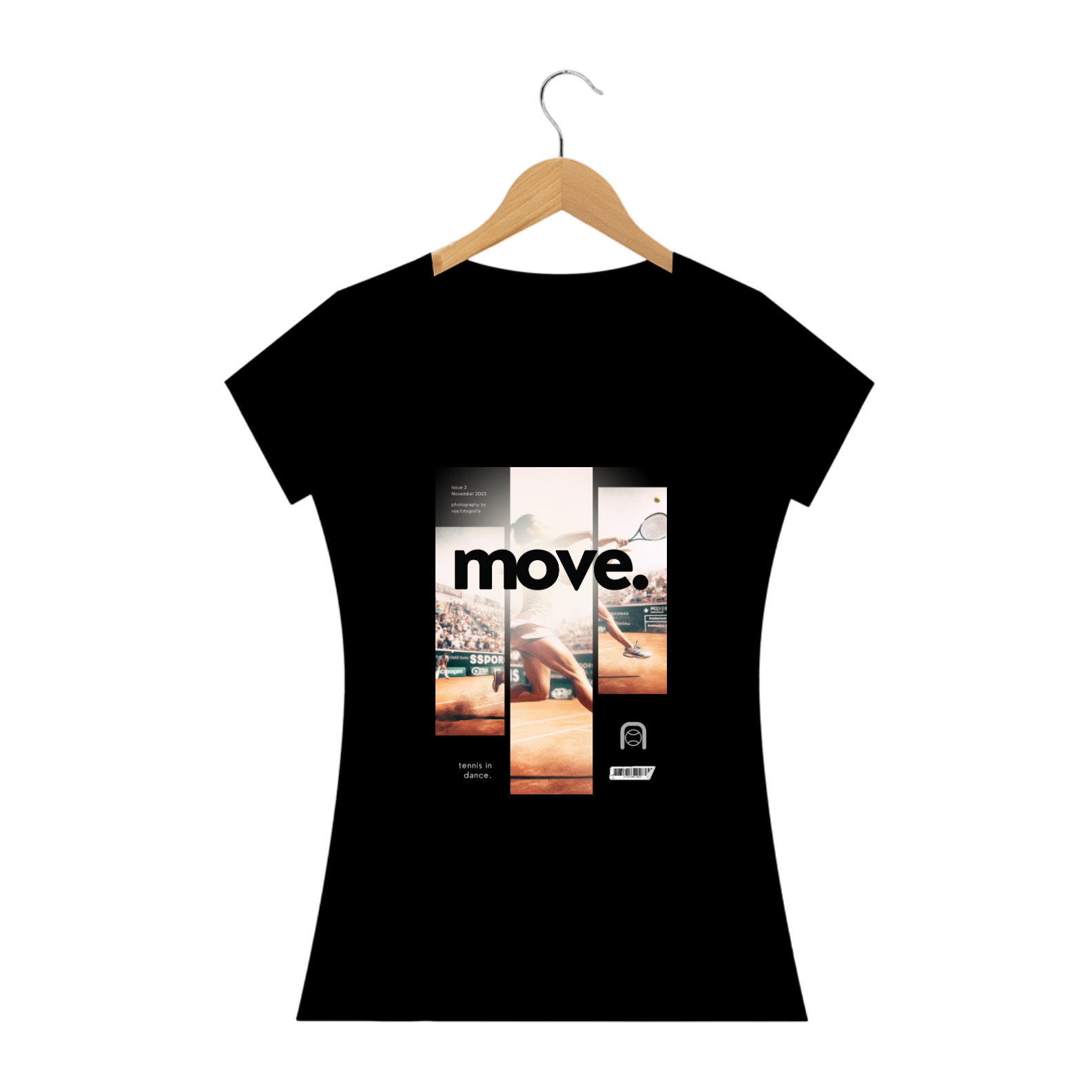 Nome do produto: CAMISETA BABY LOOK \'MOVE\'