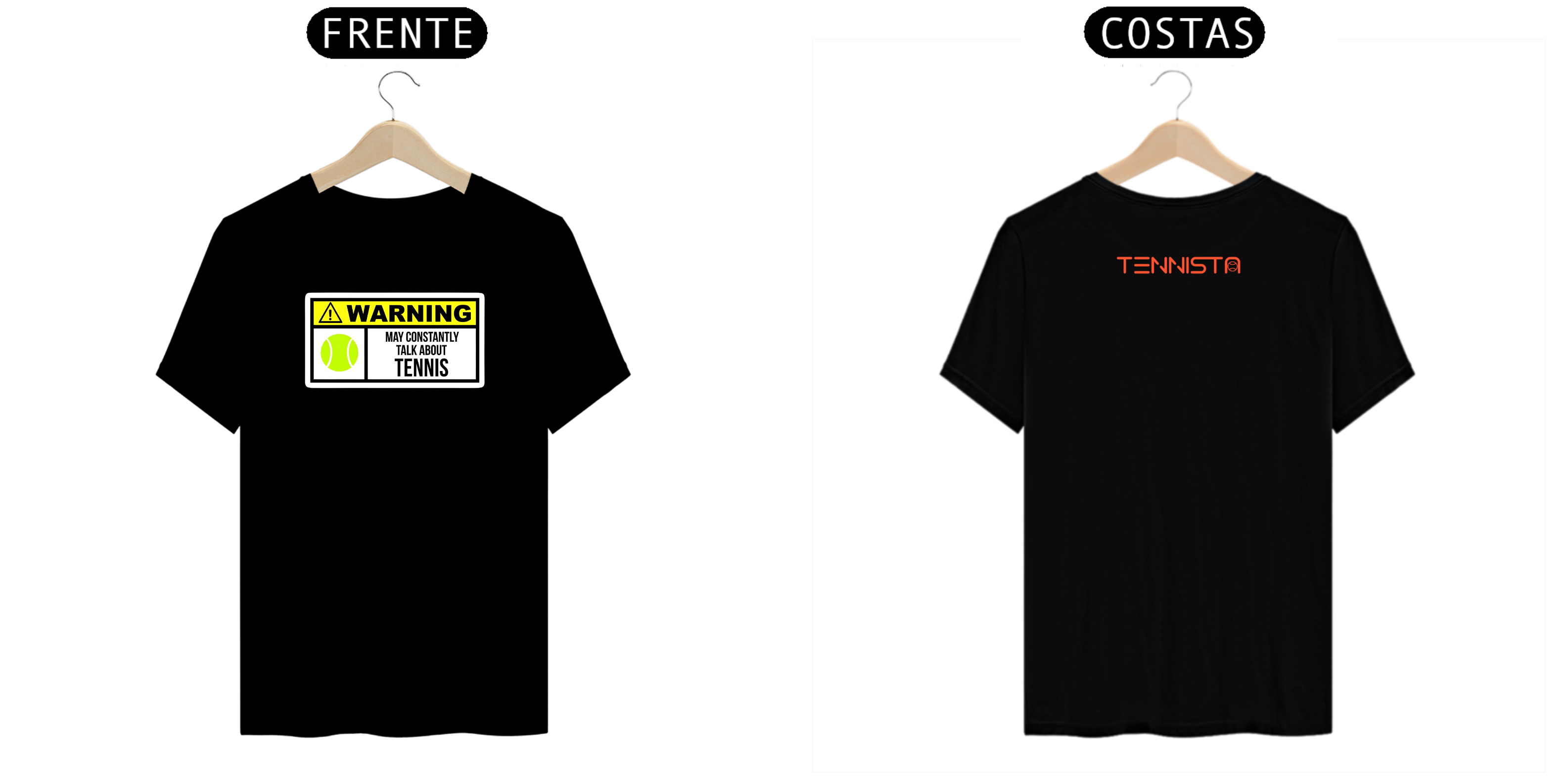 Nome do produto: CAMISETA \'WARNING\' TENNISTA