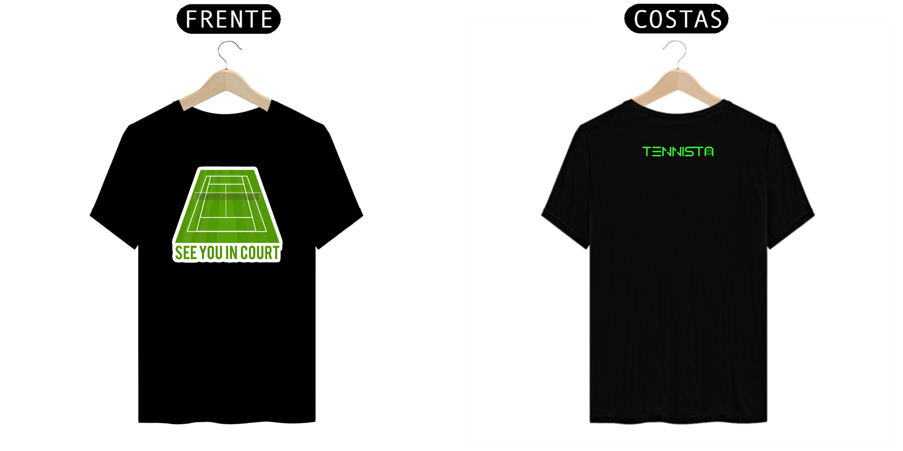 Nome do produto: CAMISETA \'SEE YOU IN COURT \'