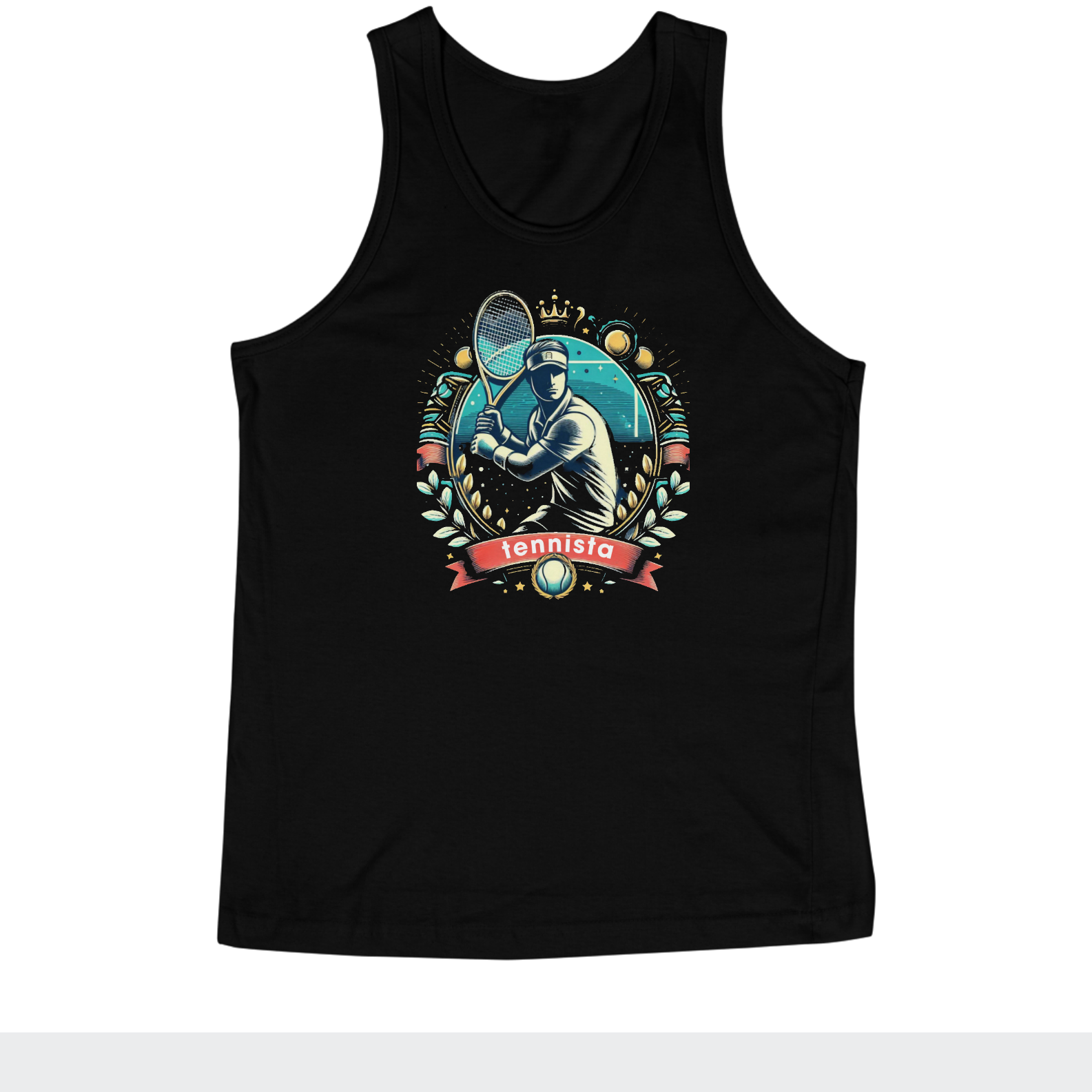 Nome do produto: REGATA KING \'TENNISTA\'