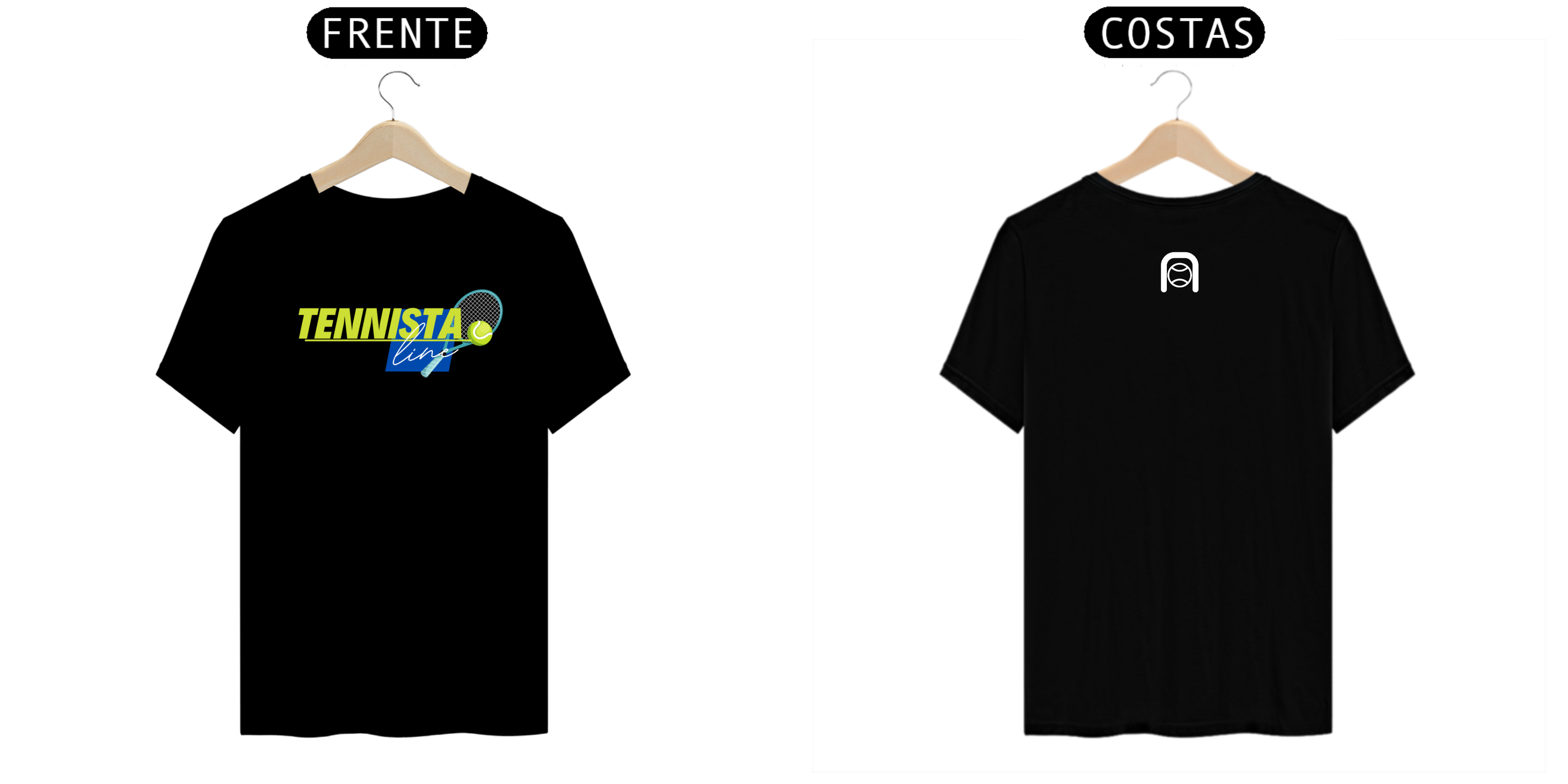 Nome do produto: CAMISETA TENNISTA LINE \'RACKET\'