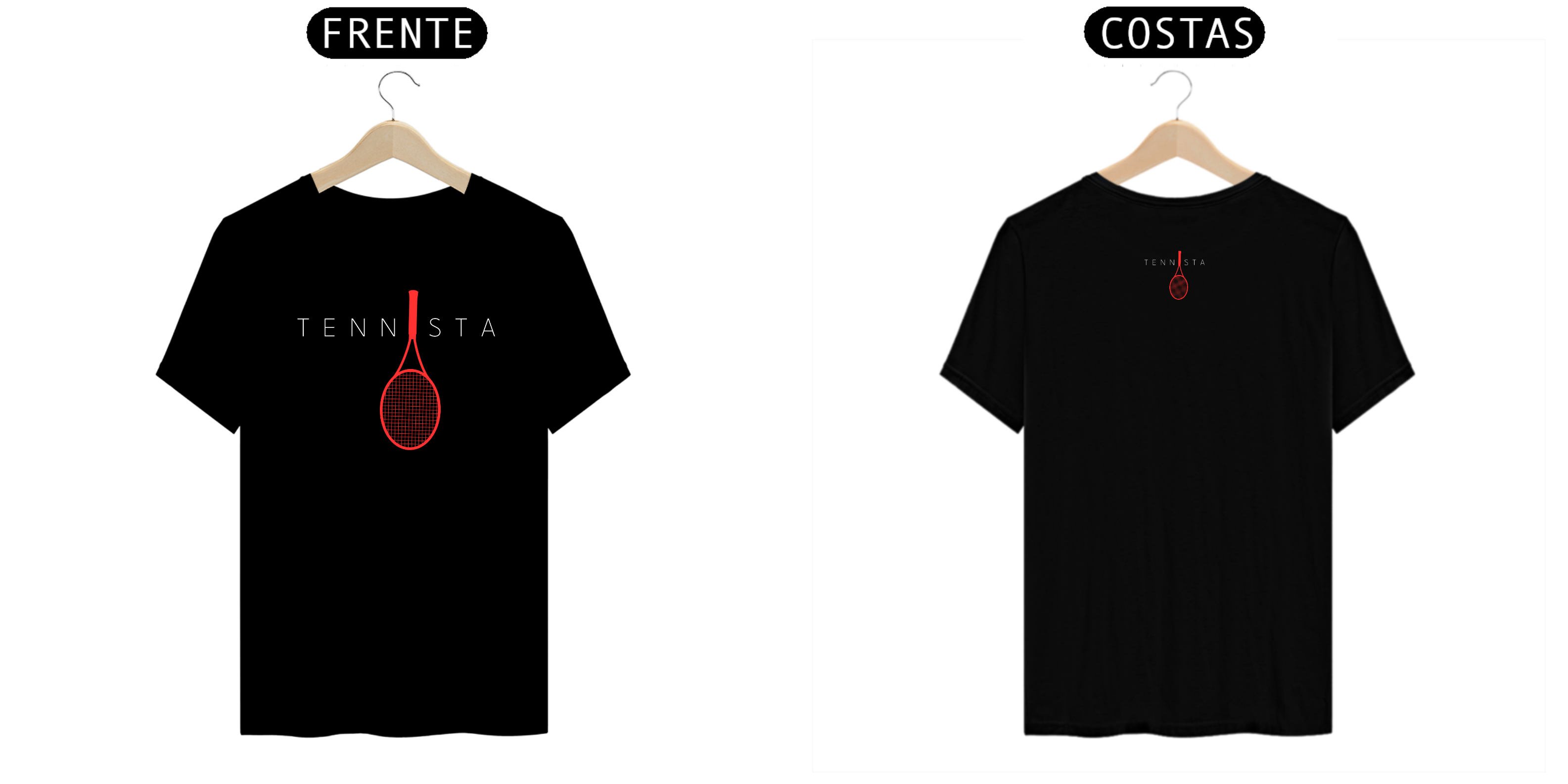 Nome do produto: CAMISETA TENN*STA \'RACKET R3D\'