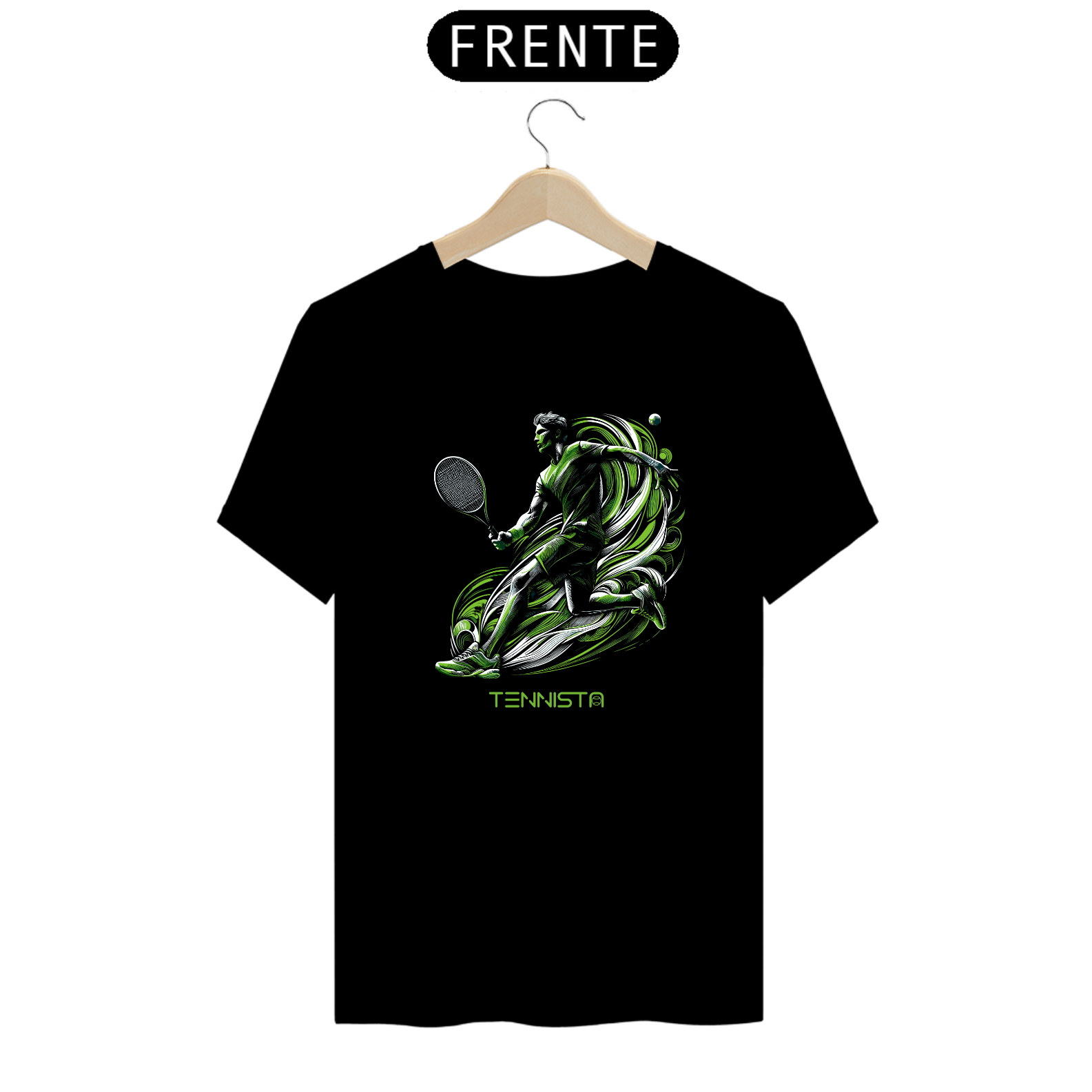 Nome do produto: CAMISETA TENNISTA \'The Dynamics of Tennis\'