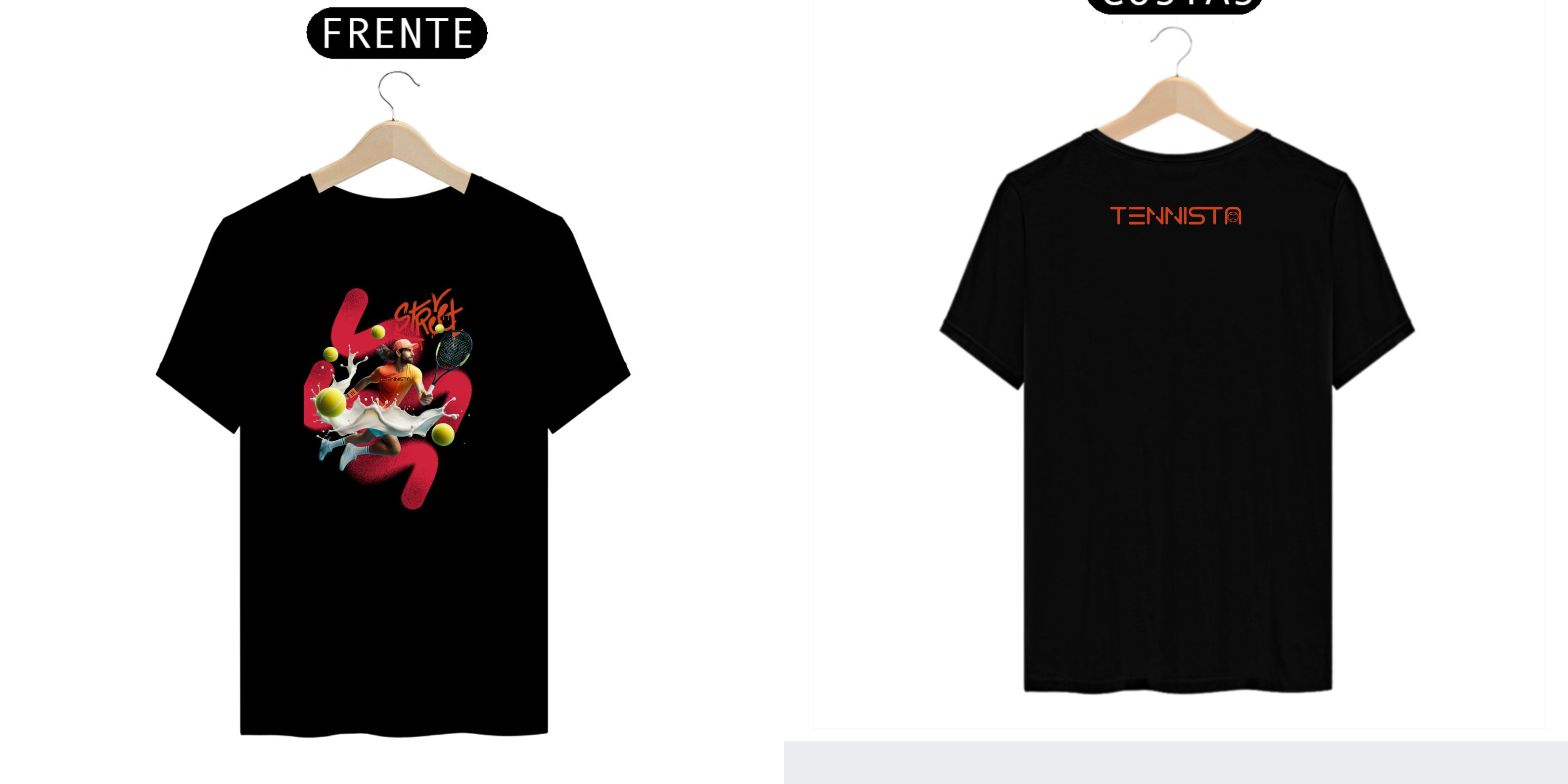 Nome do produto: CAMISETA TENNISTA \'STREET ART\'