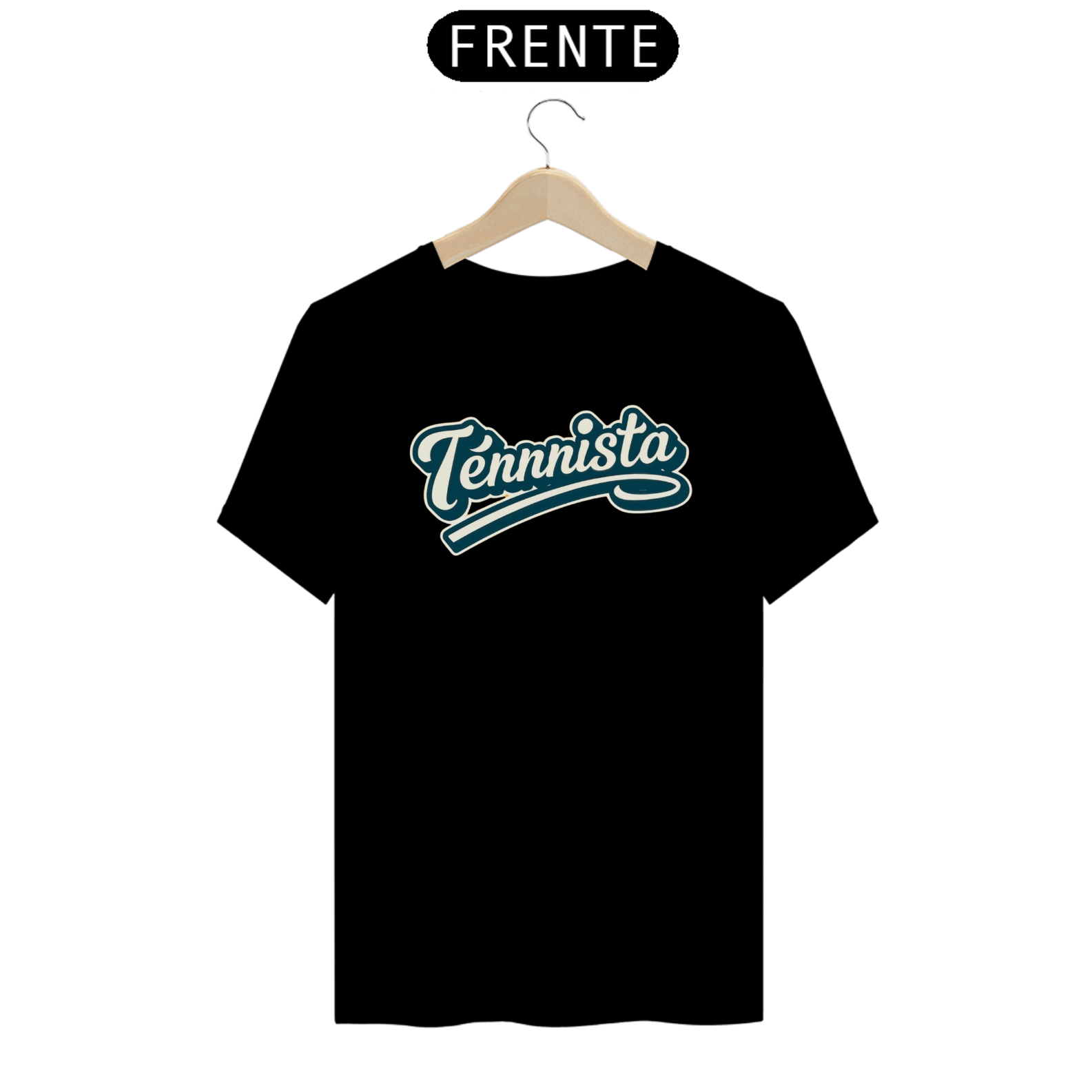 Nome do produto: CAMISETA TENNISTA \'LOGO LETTERING\'