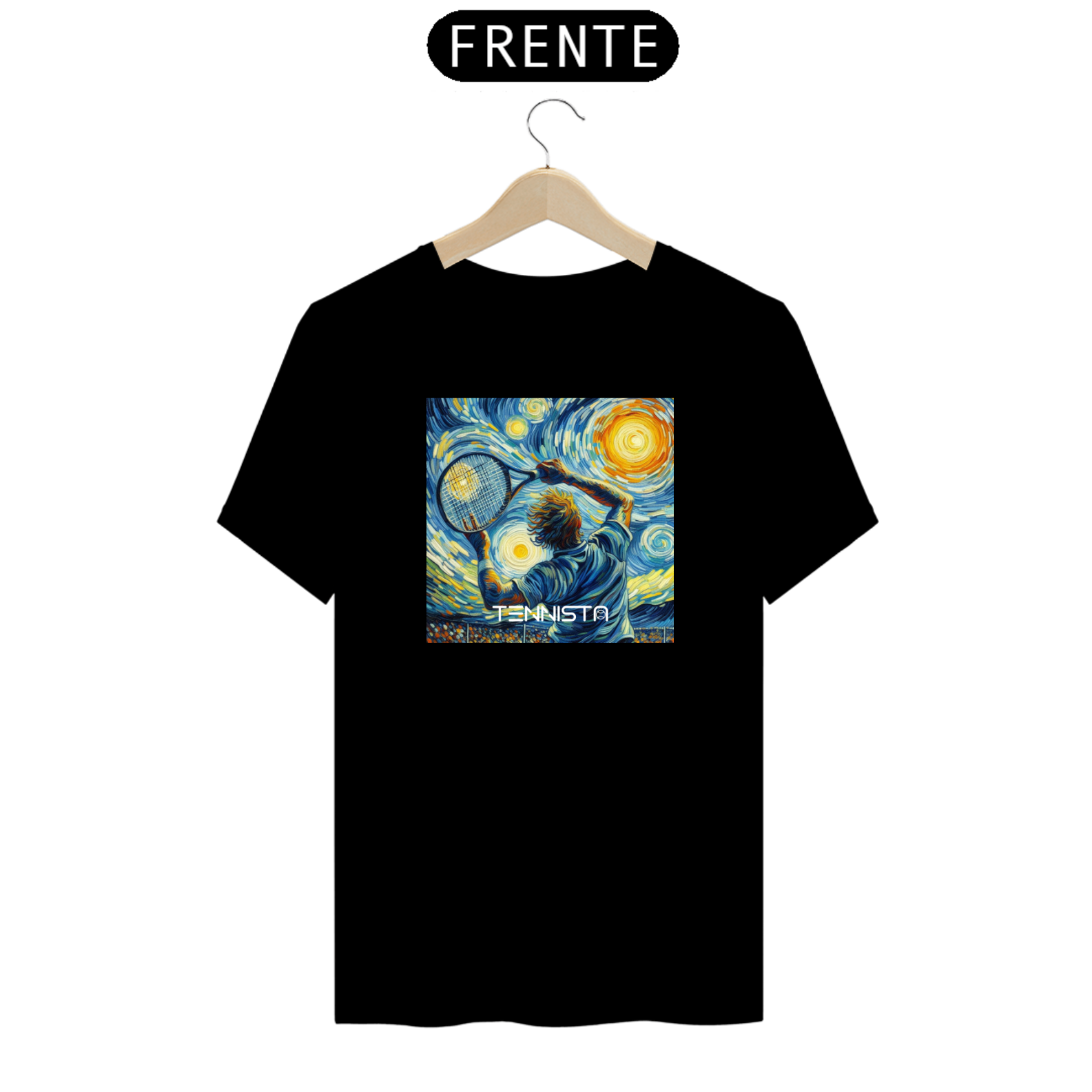 Nome do produto: CAMISETA TENNISTA VAN GOGH
