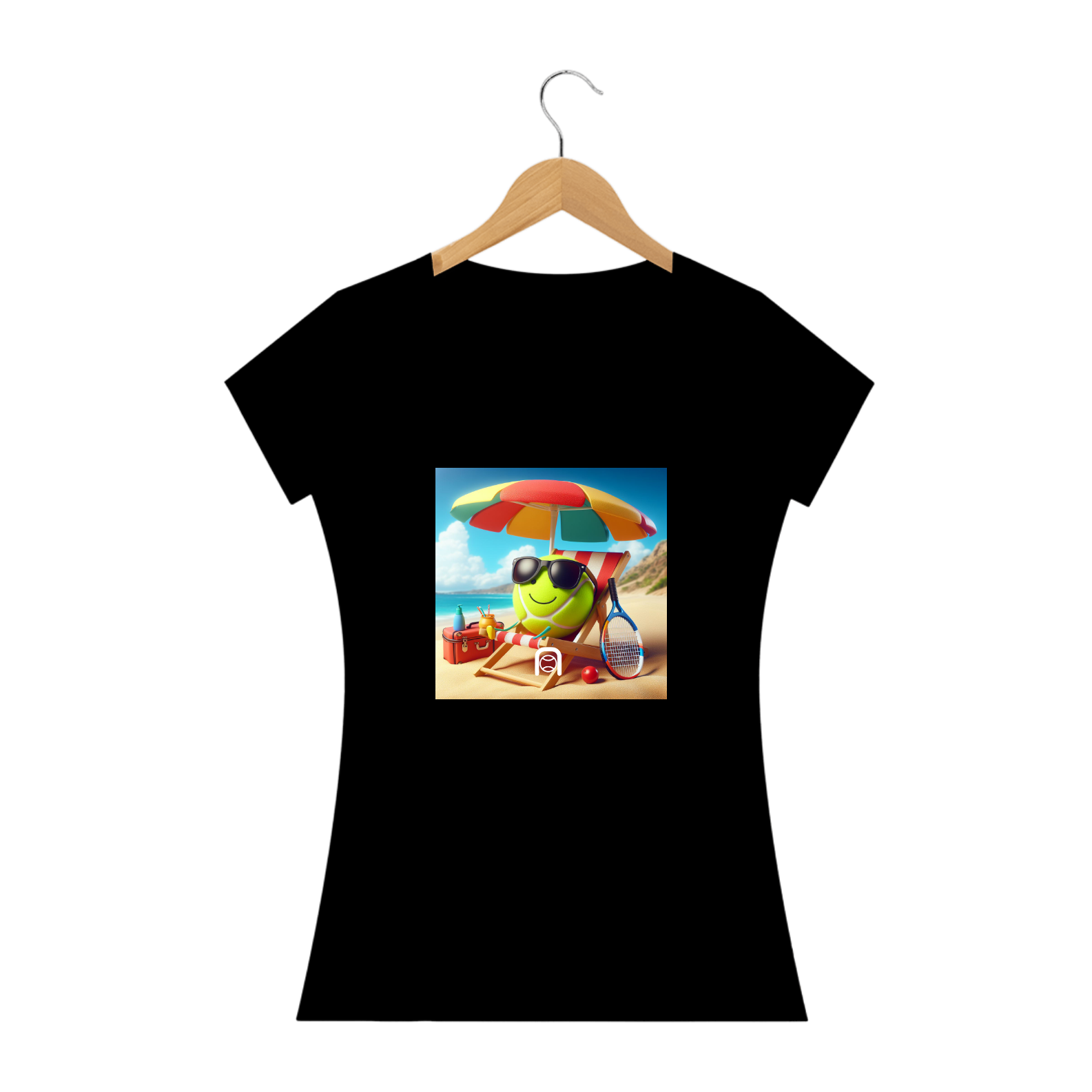 Nome do produto: CAMISETA BABY LONG TENNISTA SUMMER VACATION