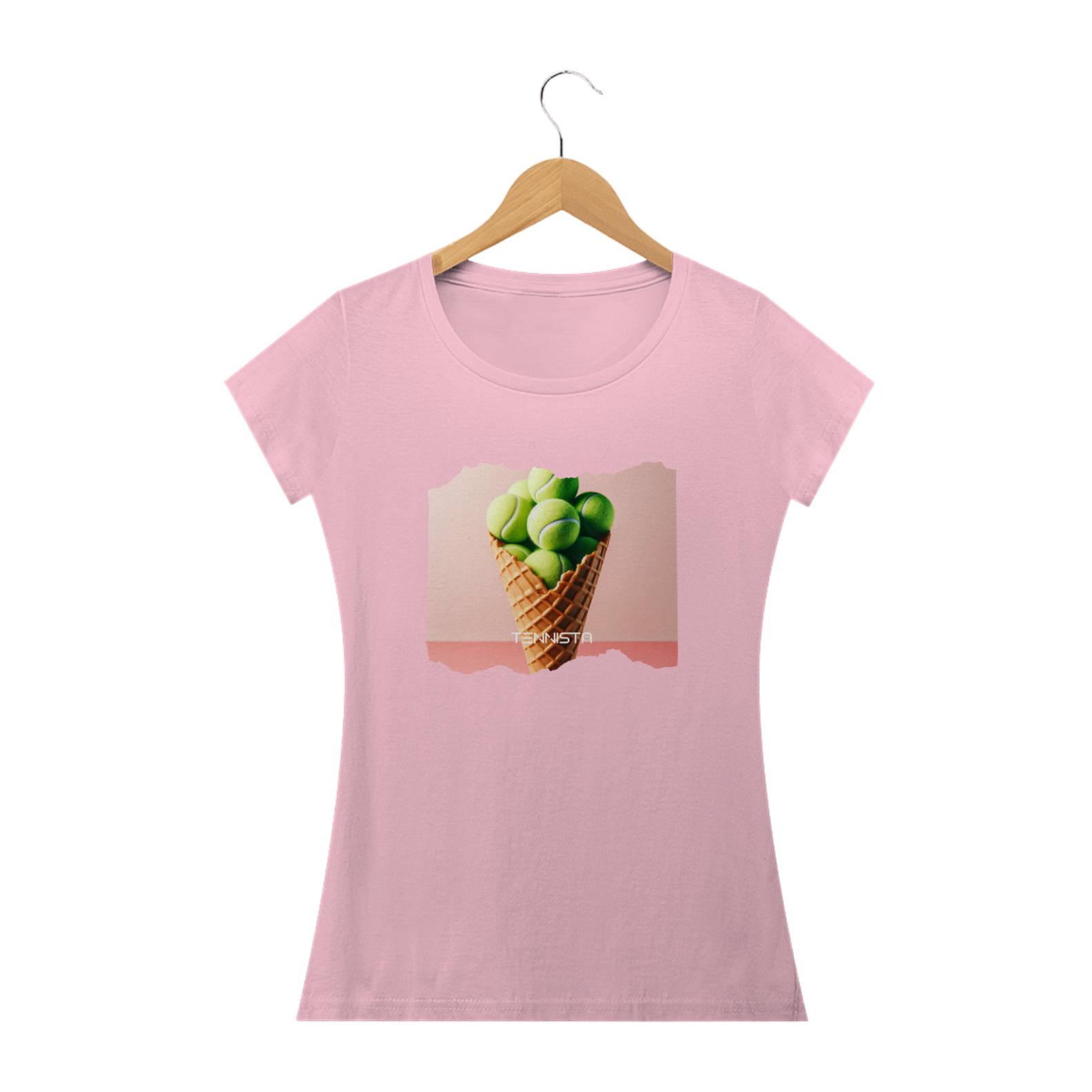 Nome do produto: CAMISETA BABY LONG ICE CREAM TENNISTA