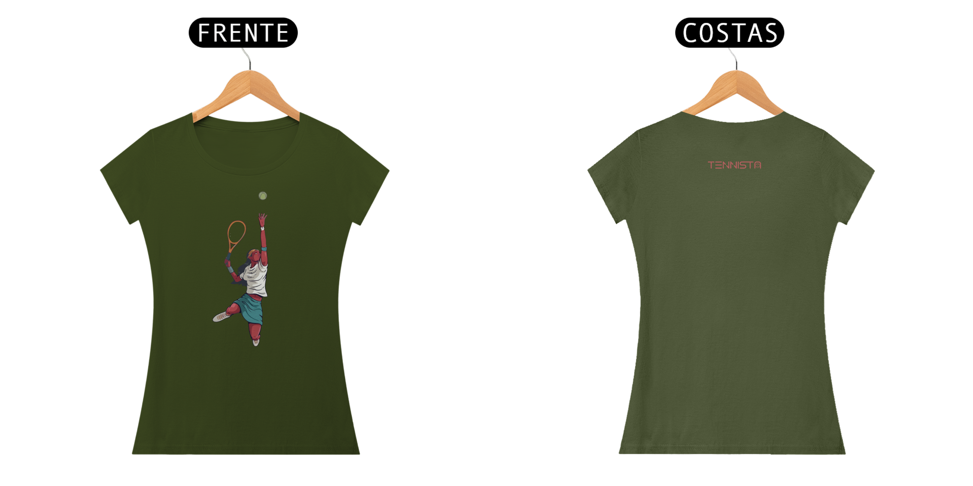 Nome do produto: CAMISETA BABY LONG TENNISTA SAQUE PERFEITO