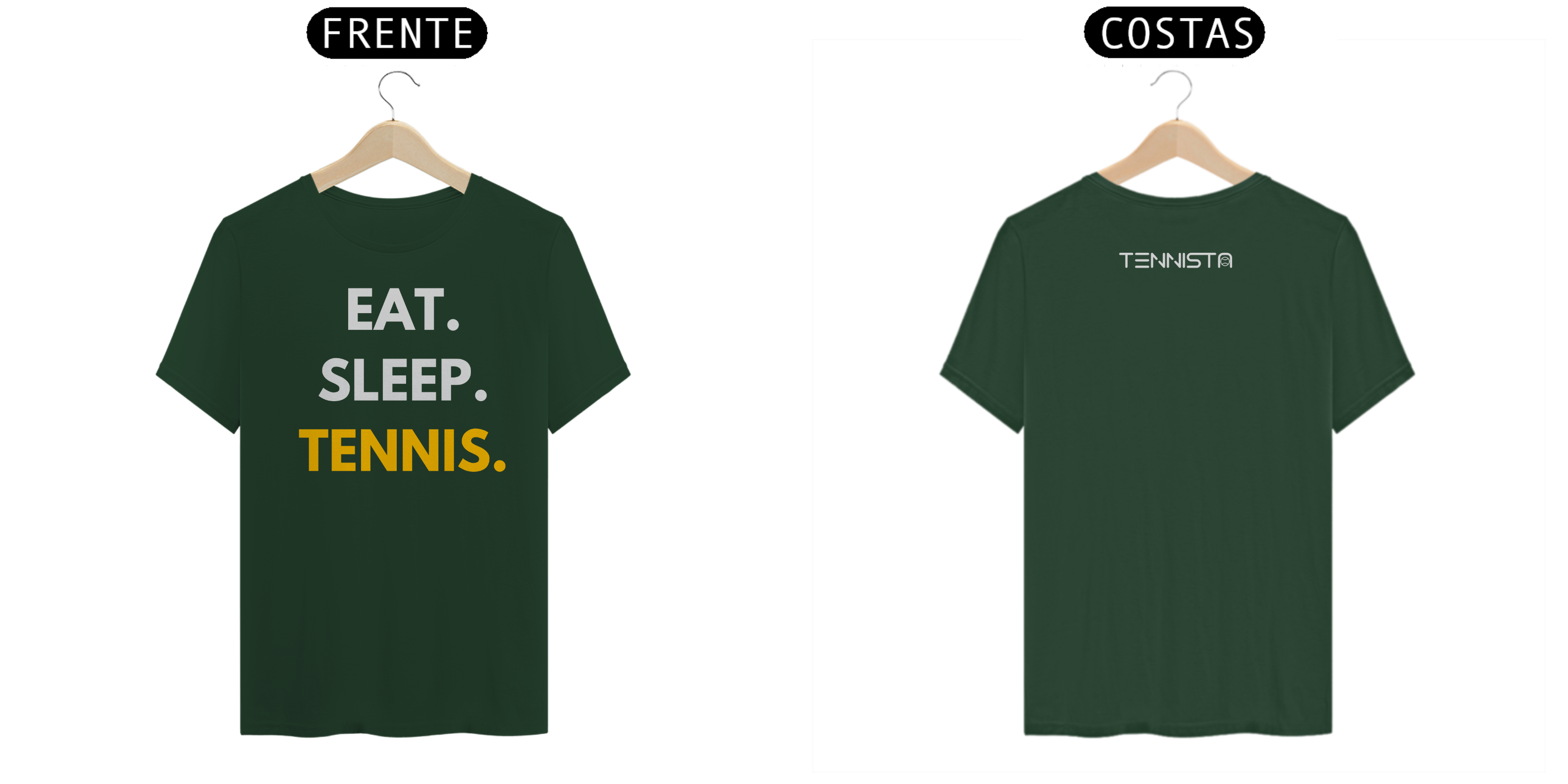 Nome do produto: CAMISETA EAT SLEEP TENNIS \'TENNISTA