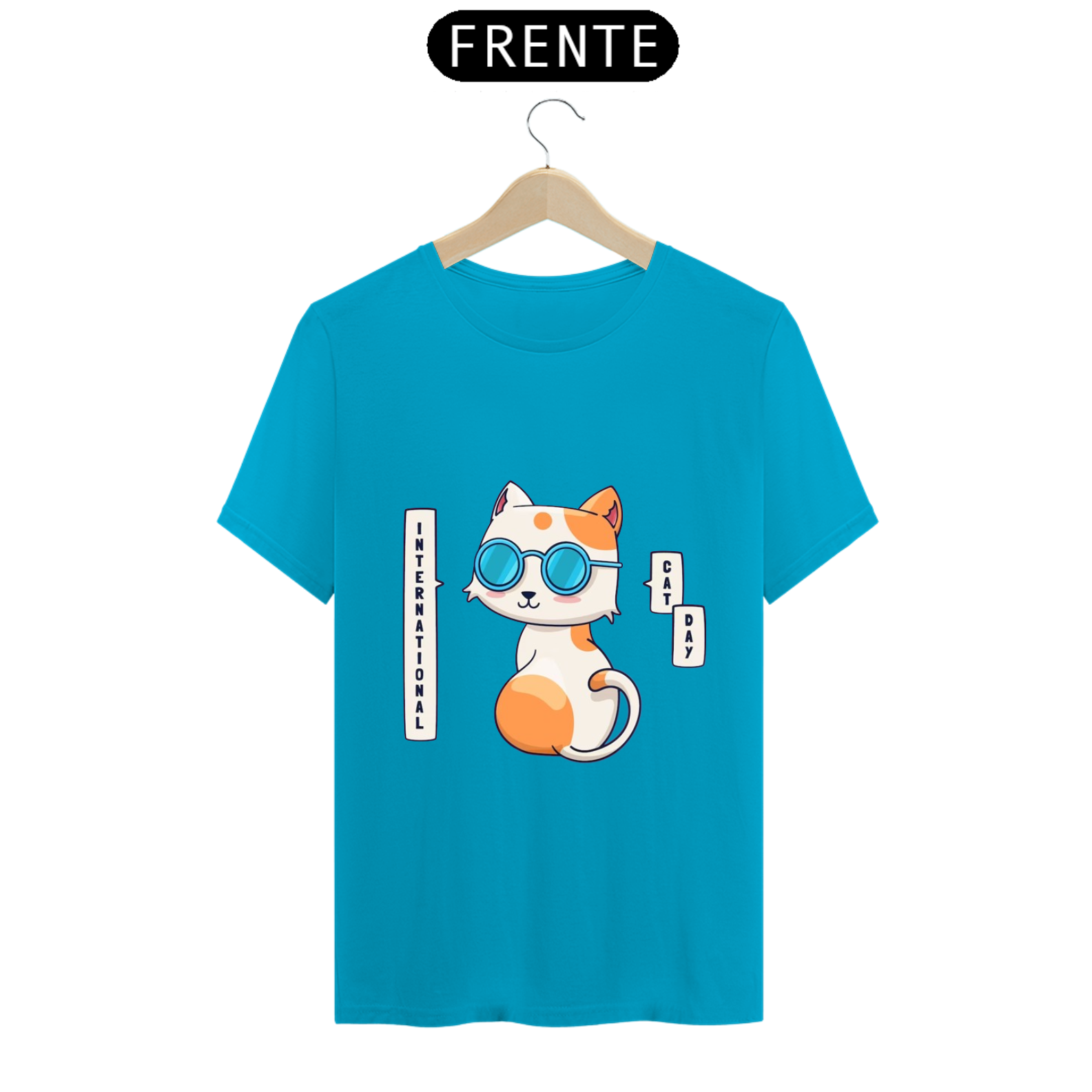 Nome do produto: Camisa Dia internacional do Gatinho