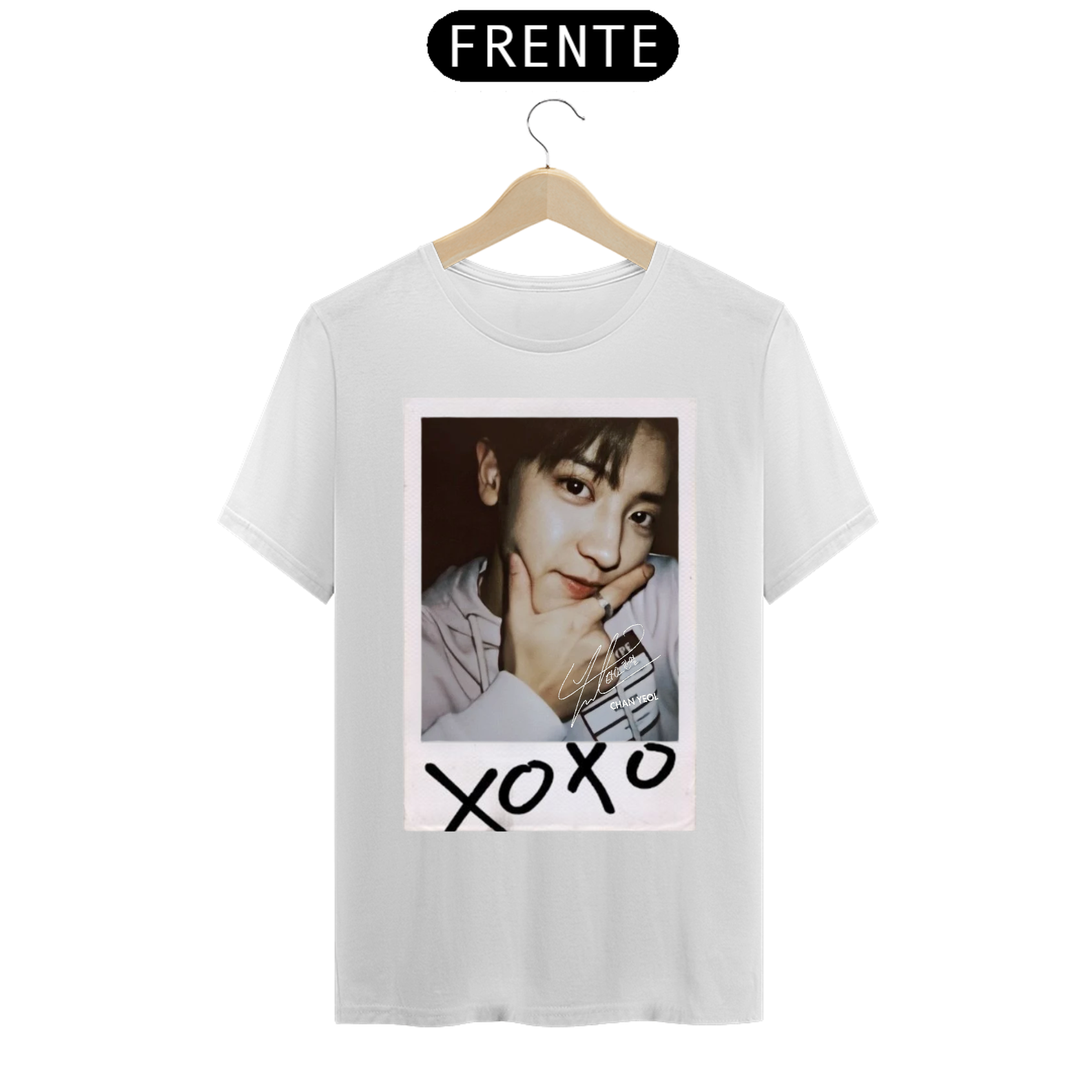 Nome do produto: Camisa Chanyeol Polaroid