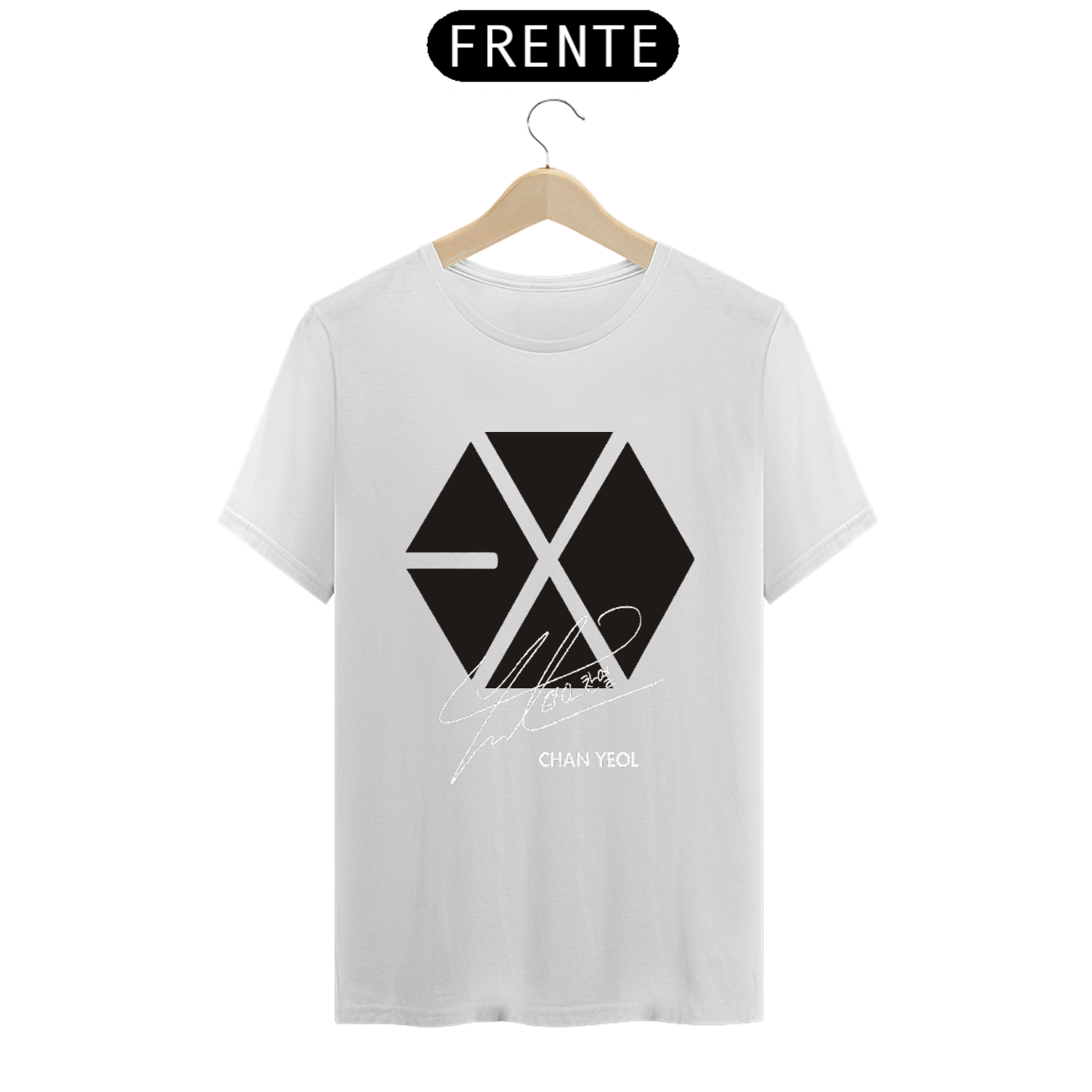 Nome do produto: Camisa Exo Chanyeol