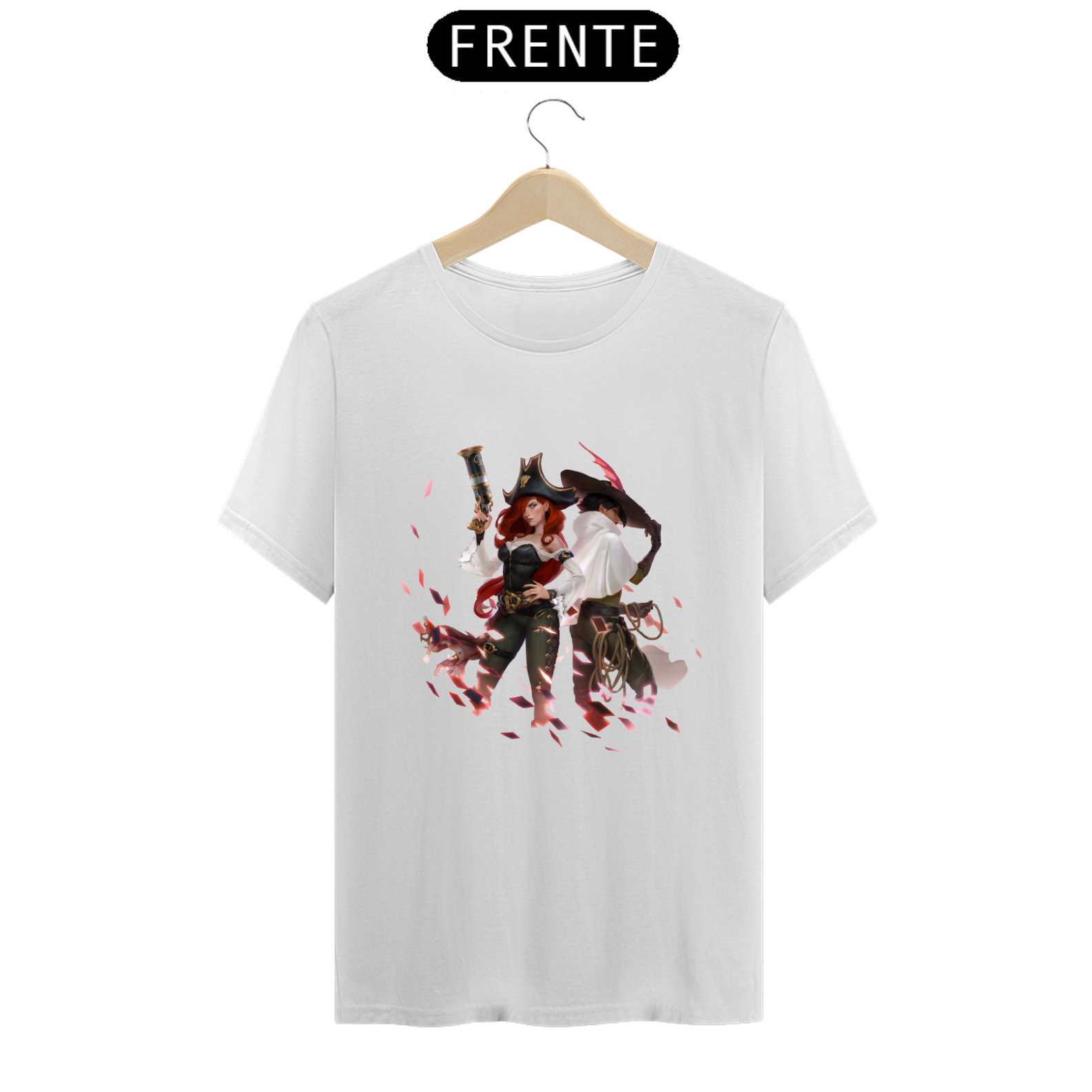 Nome do produto: Camisa Miss Fortune 