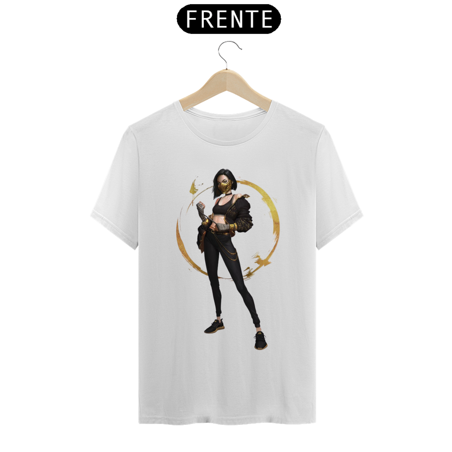 Nome do produto: Camisa Ninja woman