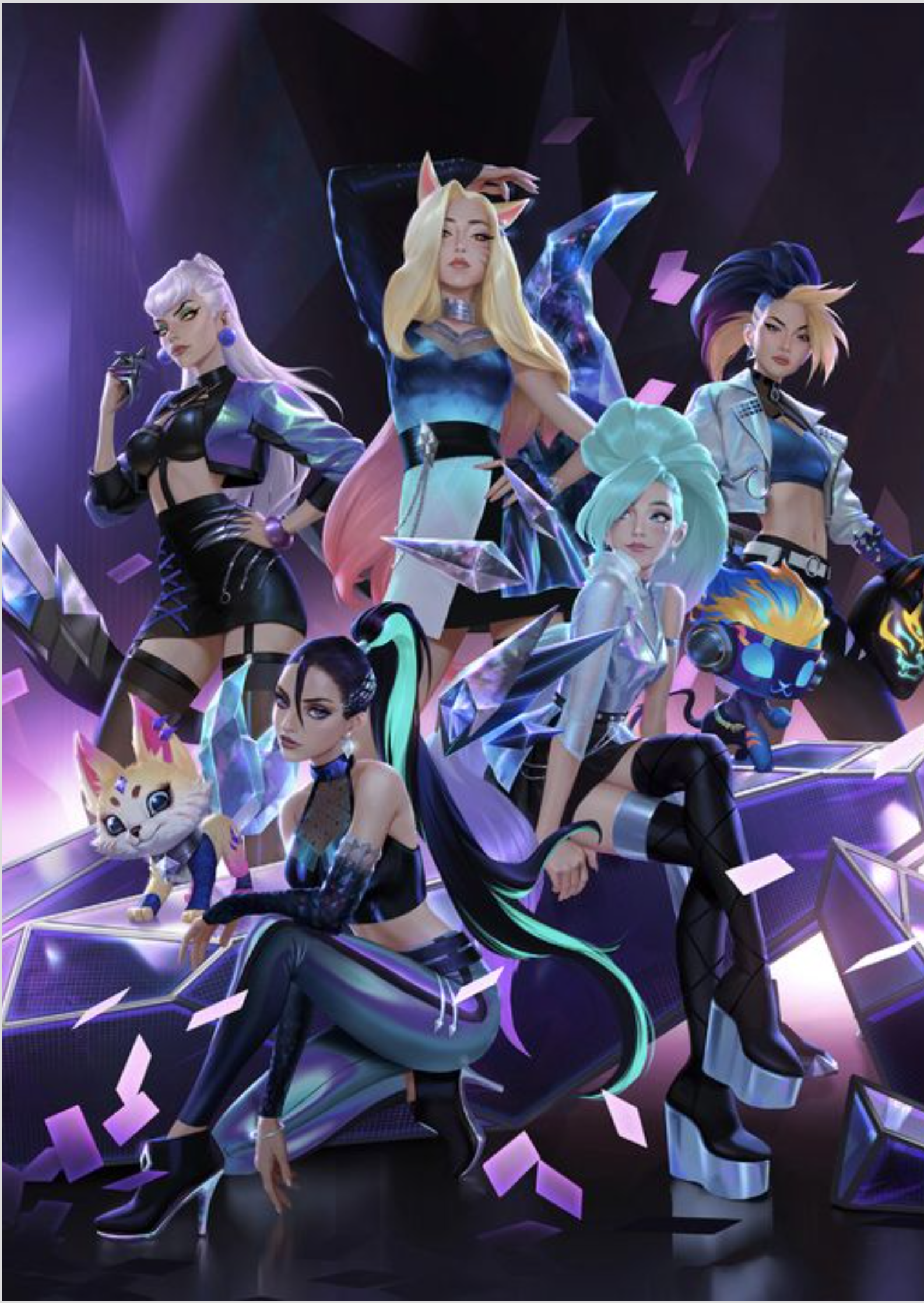 Nome do produto: Poster KDA All Out