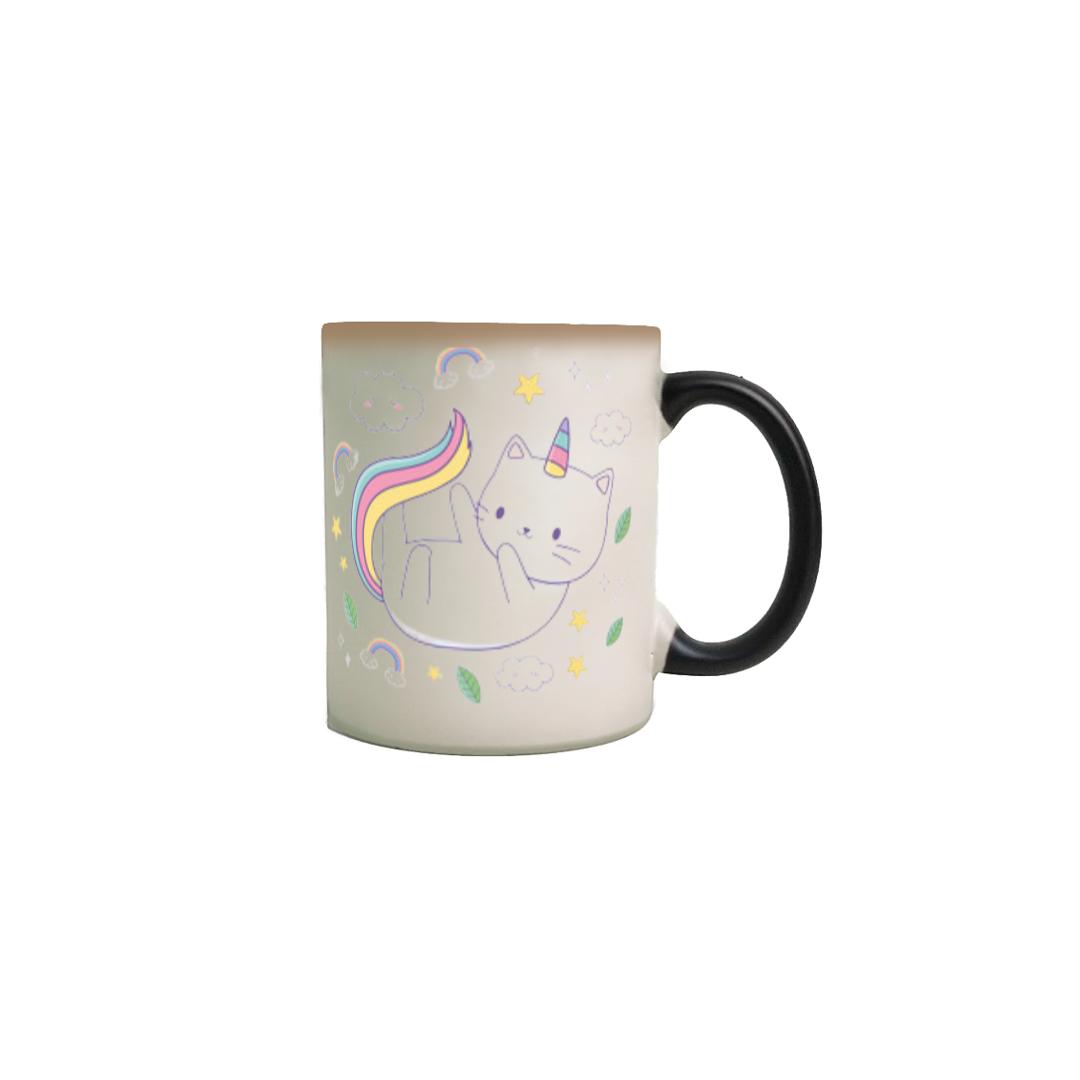 Nome do produto: Caneca Magica Gatinho Fofo