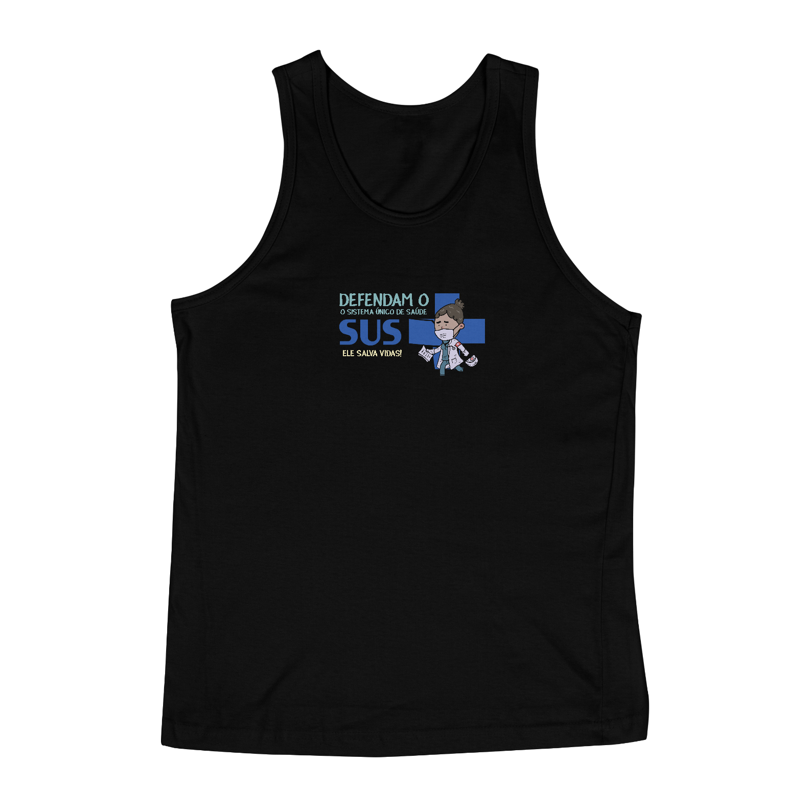 Nome do produto: Salvem o SUS!  Regata