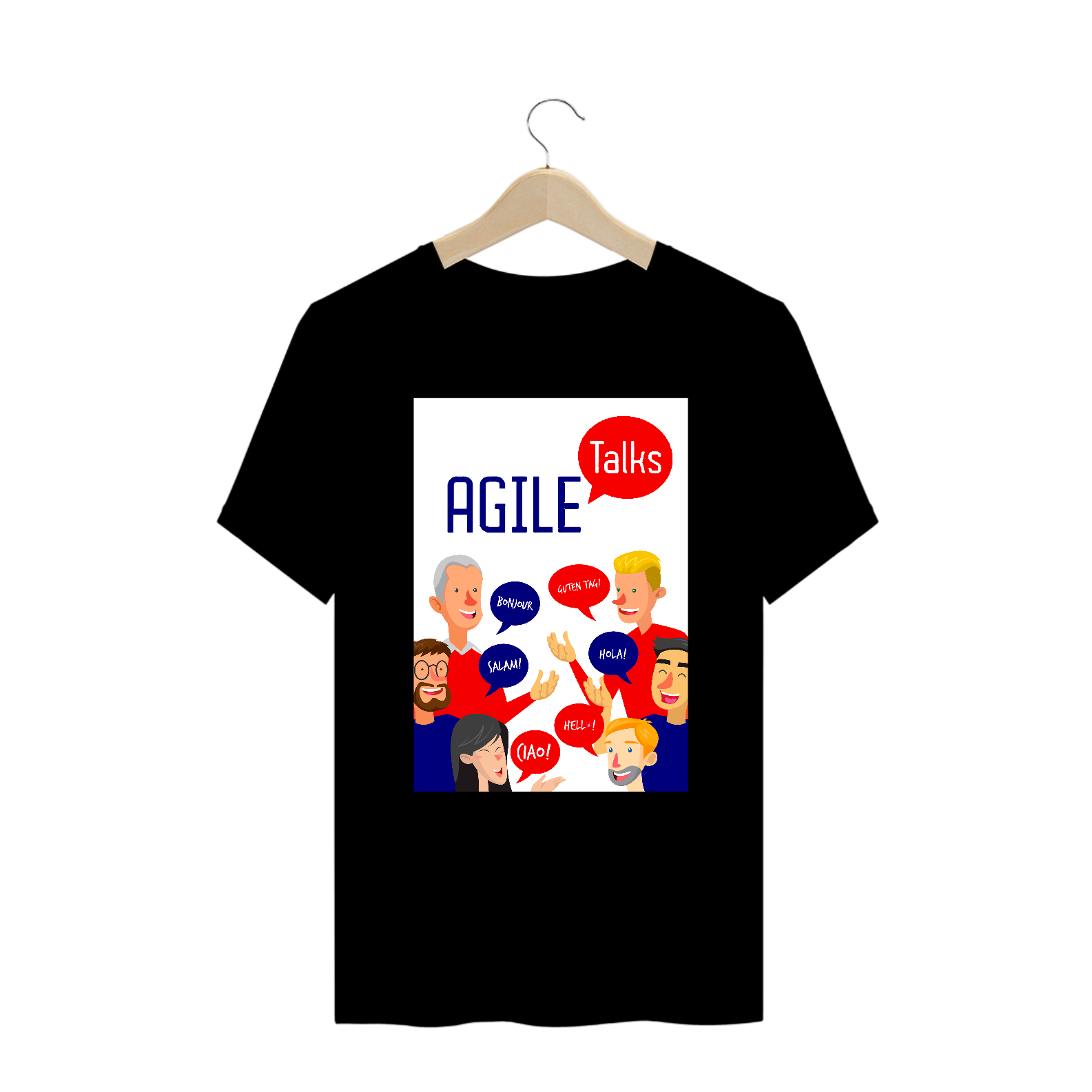 Nome do produto: Agile Talks - Camiseta Prime Plus Size