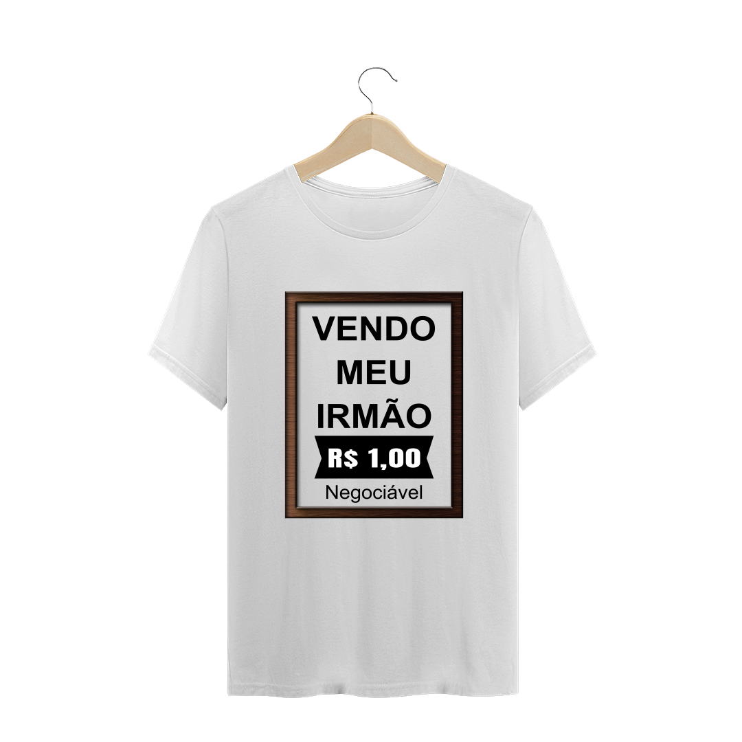 Nome do produto: Camiseta Vendo Meu Irmão