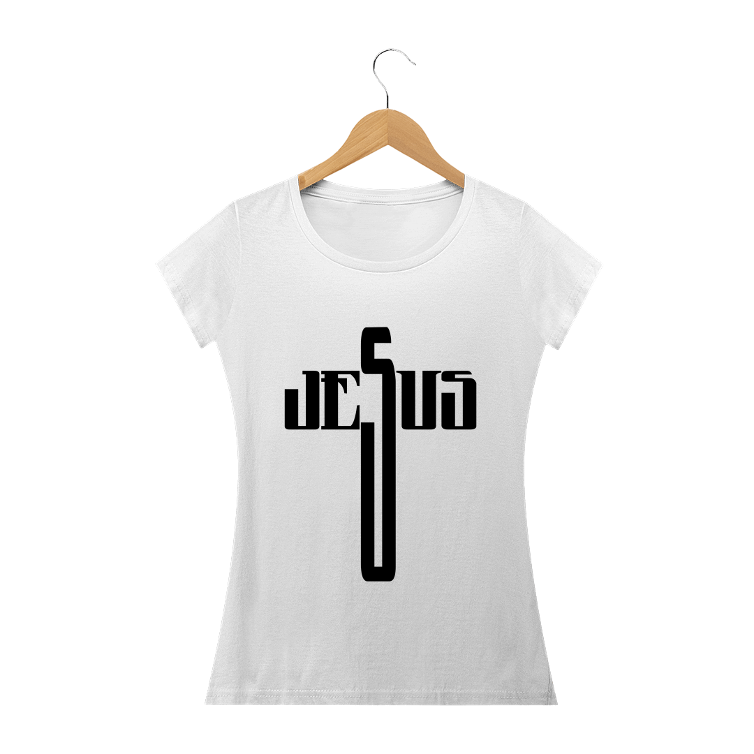 Nome do produto: Camiseta Jesus Feminina