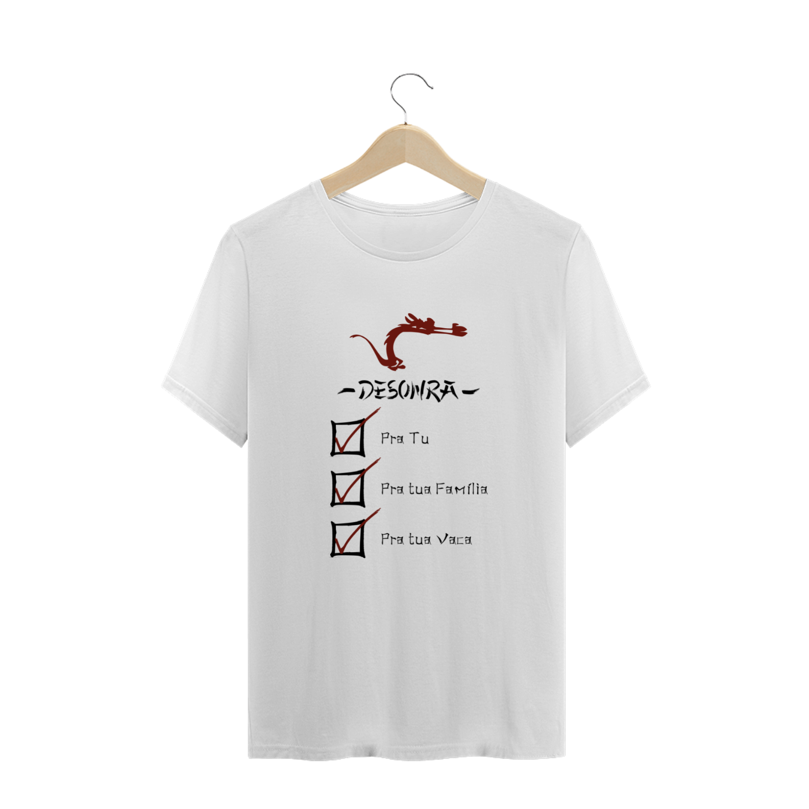 Nome do produto: Desonra - Camiseta