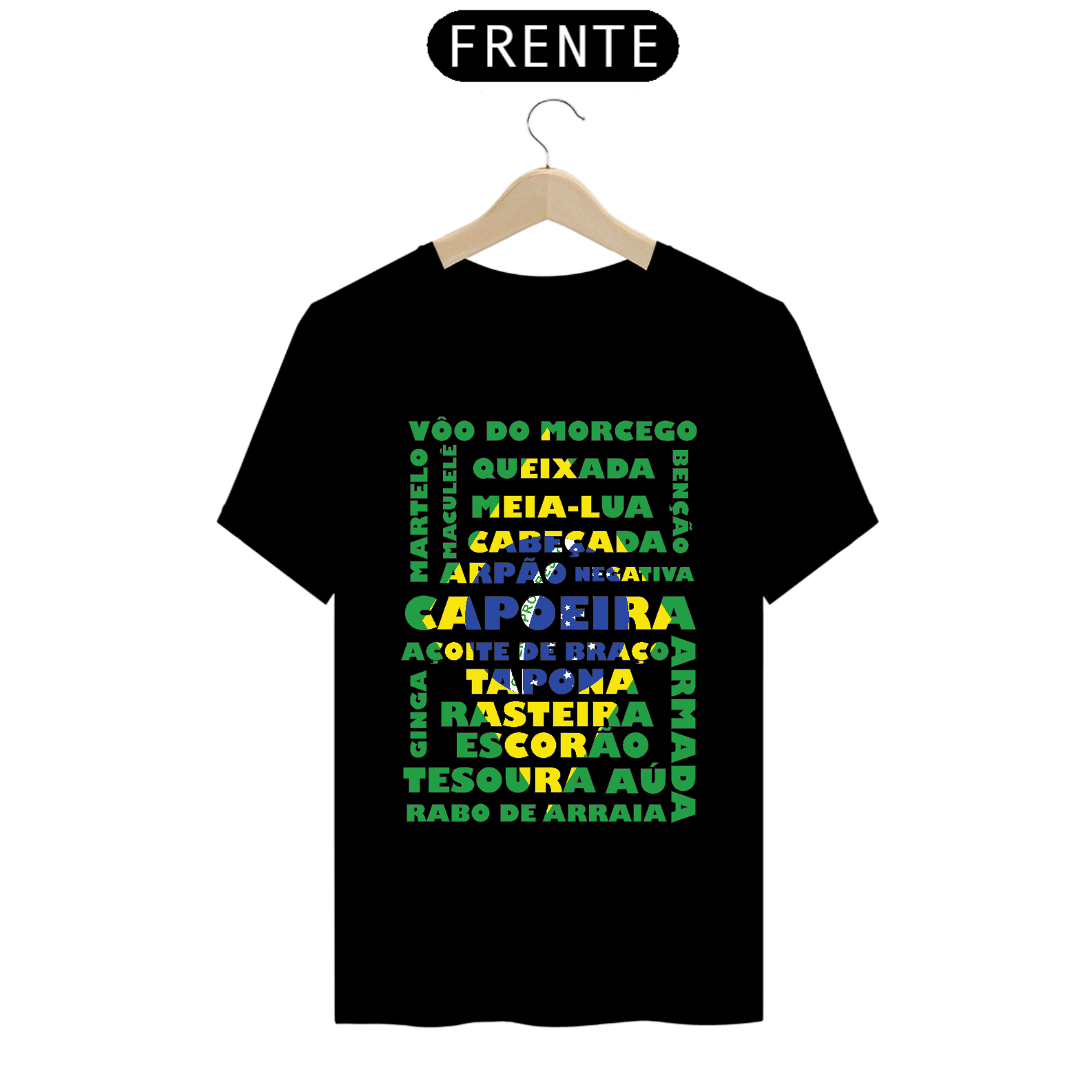 Nome do produto: Camiseta Capoeira