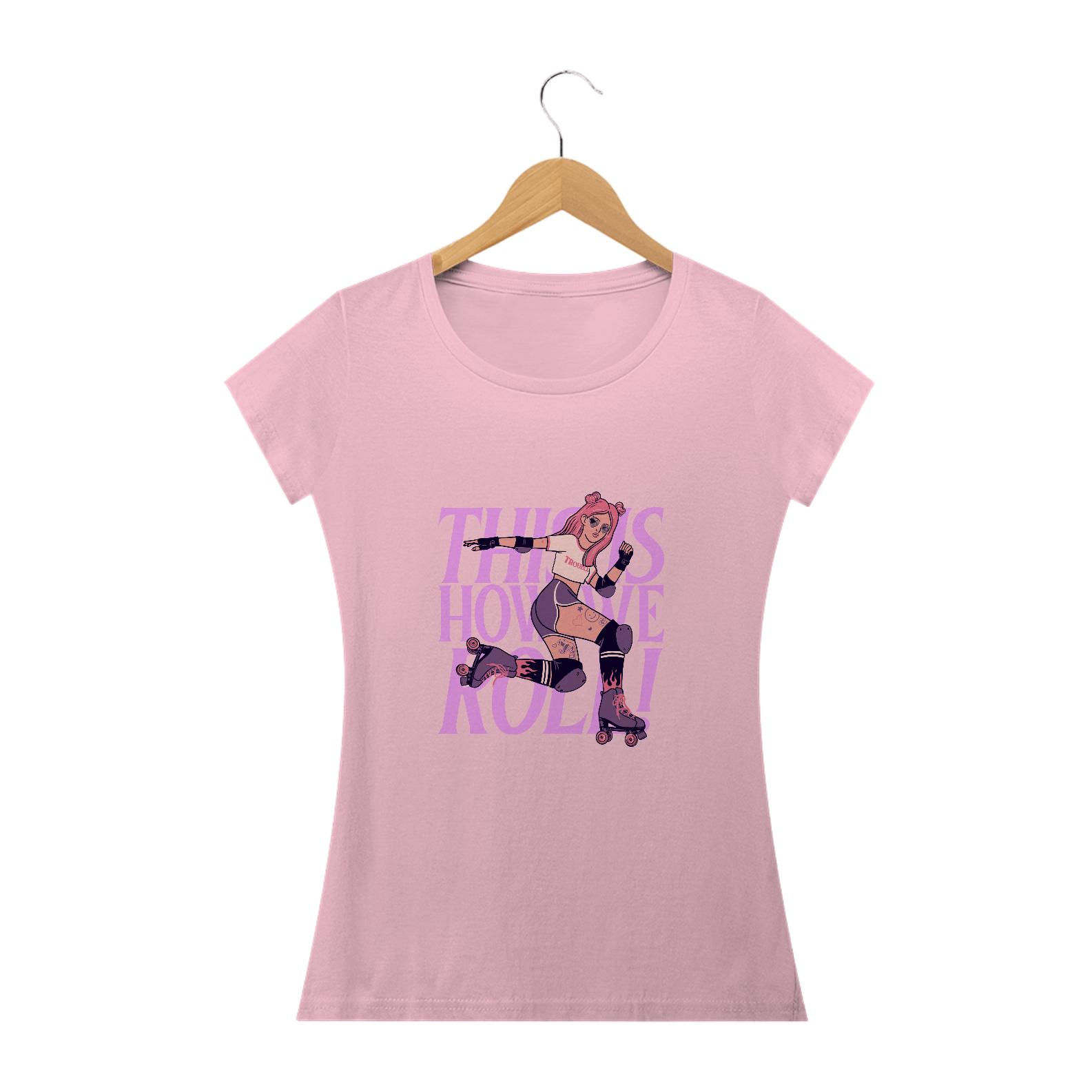 Nome do produto: Camisetas Girl Roller