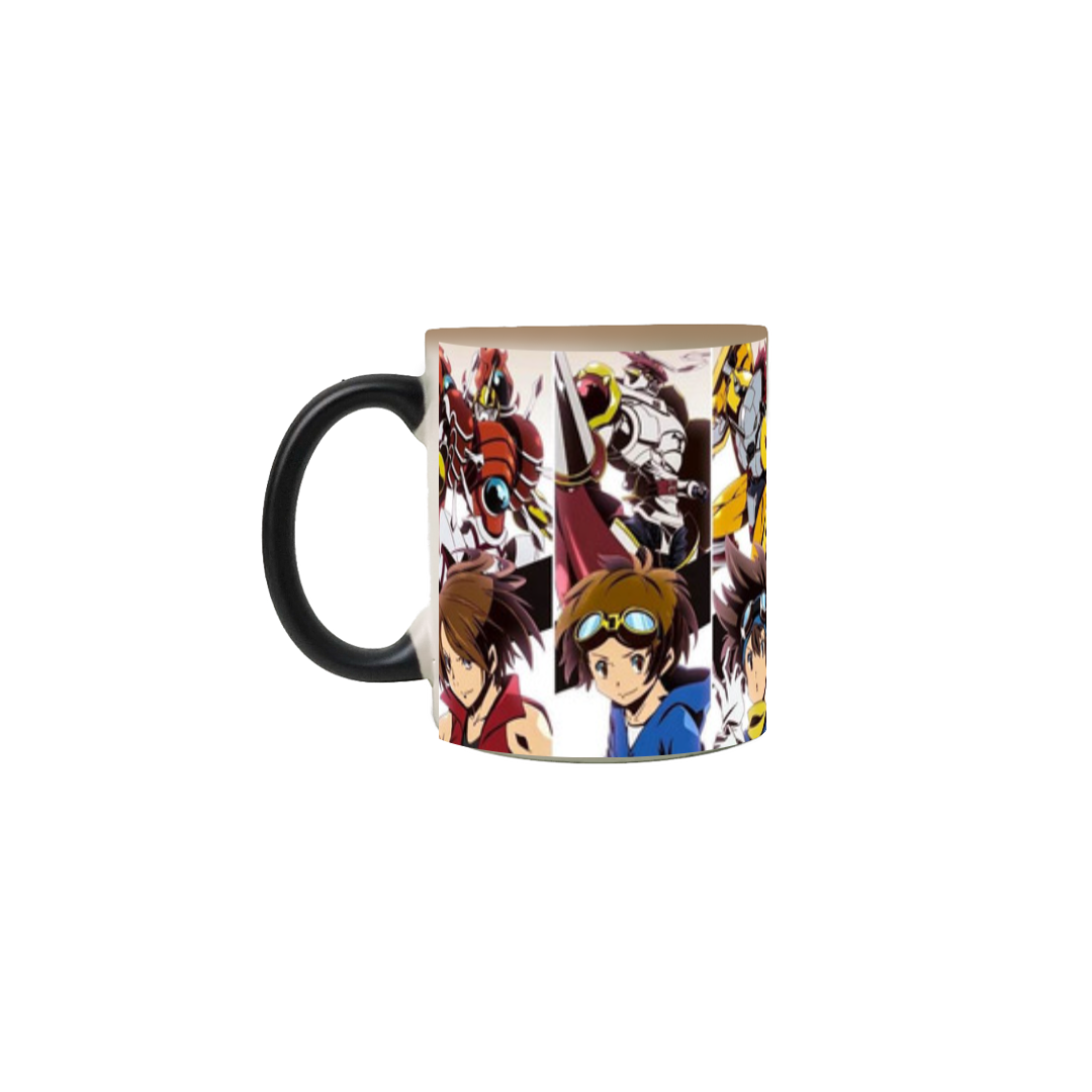Nome do produto: CANECA MAGICA DIGIMON