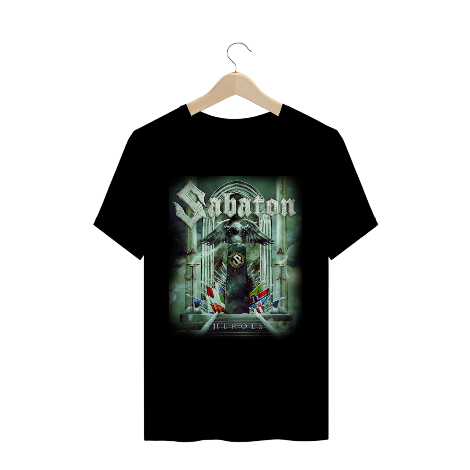 Nome do produto: camiseta sabaton