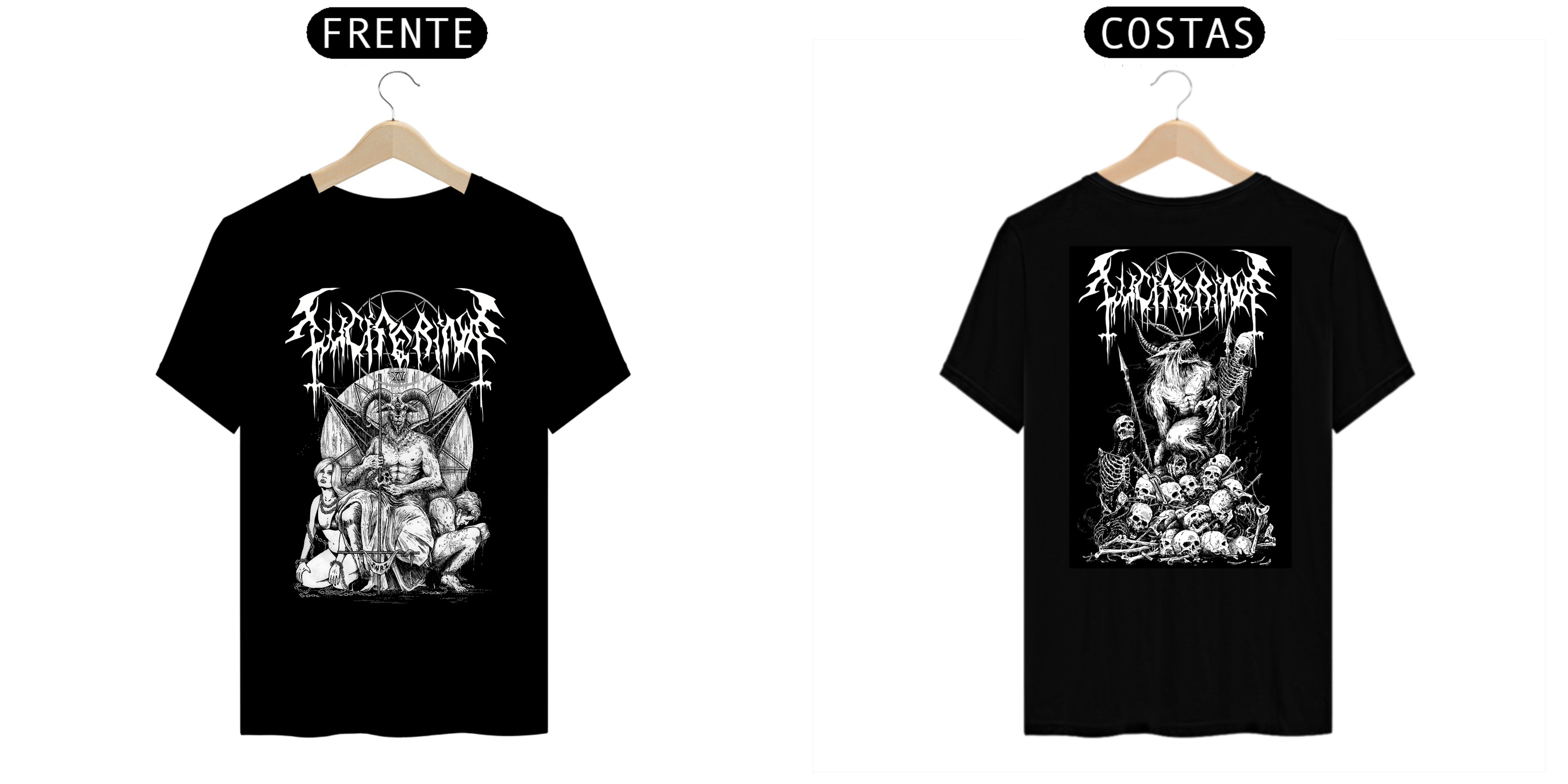 Nome do produto: CAMISETA LUCIFERINA