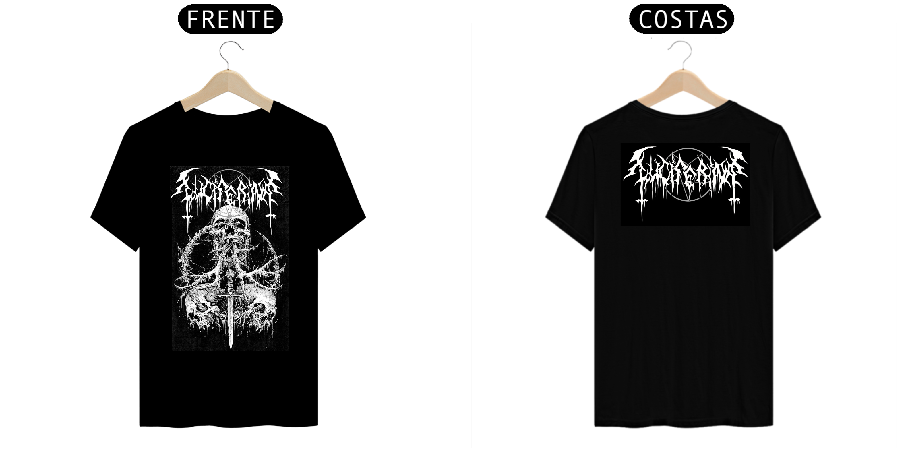 Nome do produto: CAMISETA LUCIFERINA 2