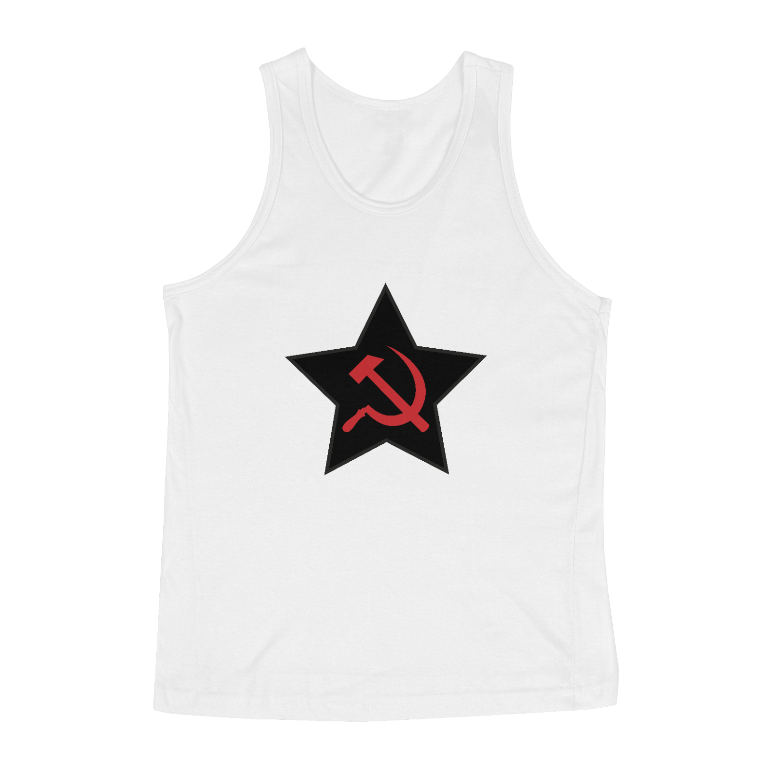 Nome do produto: Regata Comunismo Estrela Preta