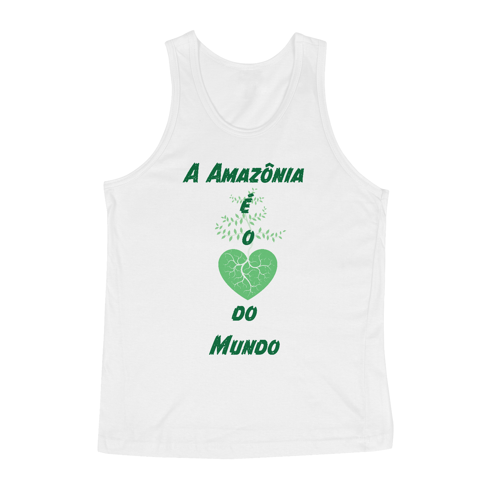 Nome do produto: Regata A Amazônia é o Coração do Mundo
