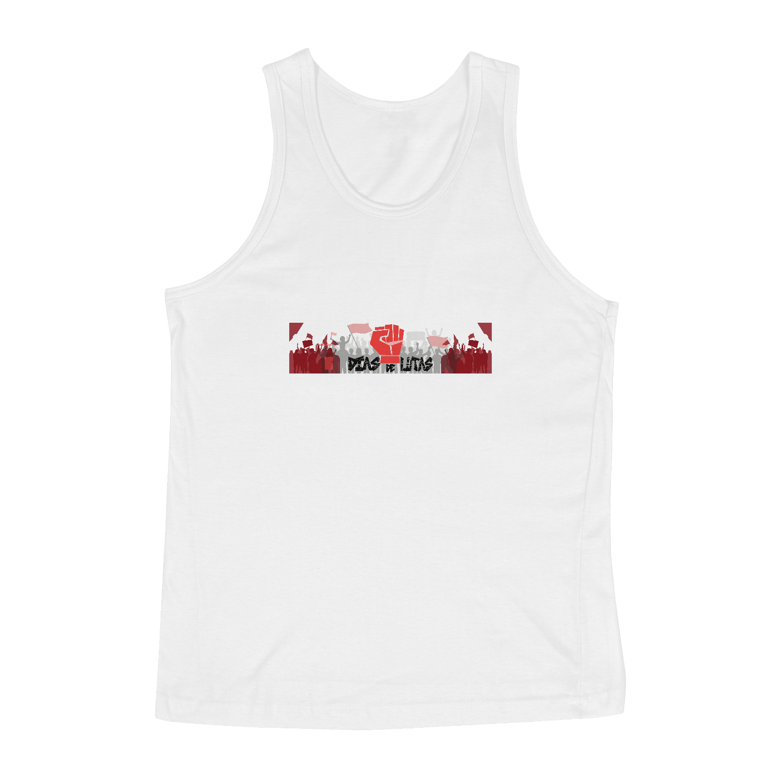 Nome do produto: Regata Manifestação Dias de Lutas