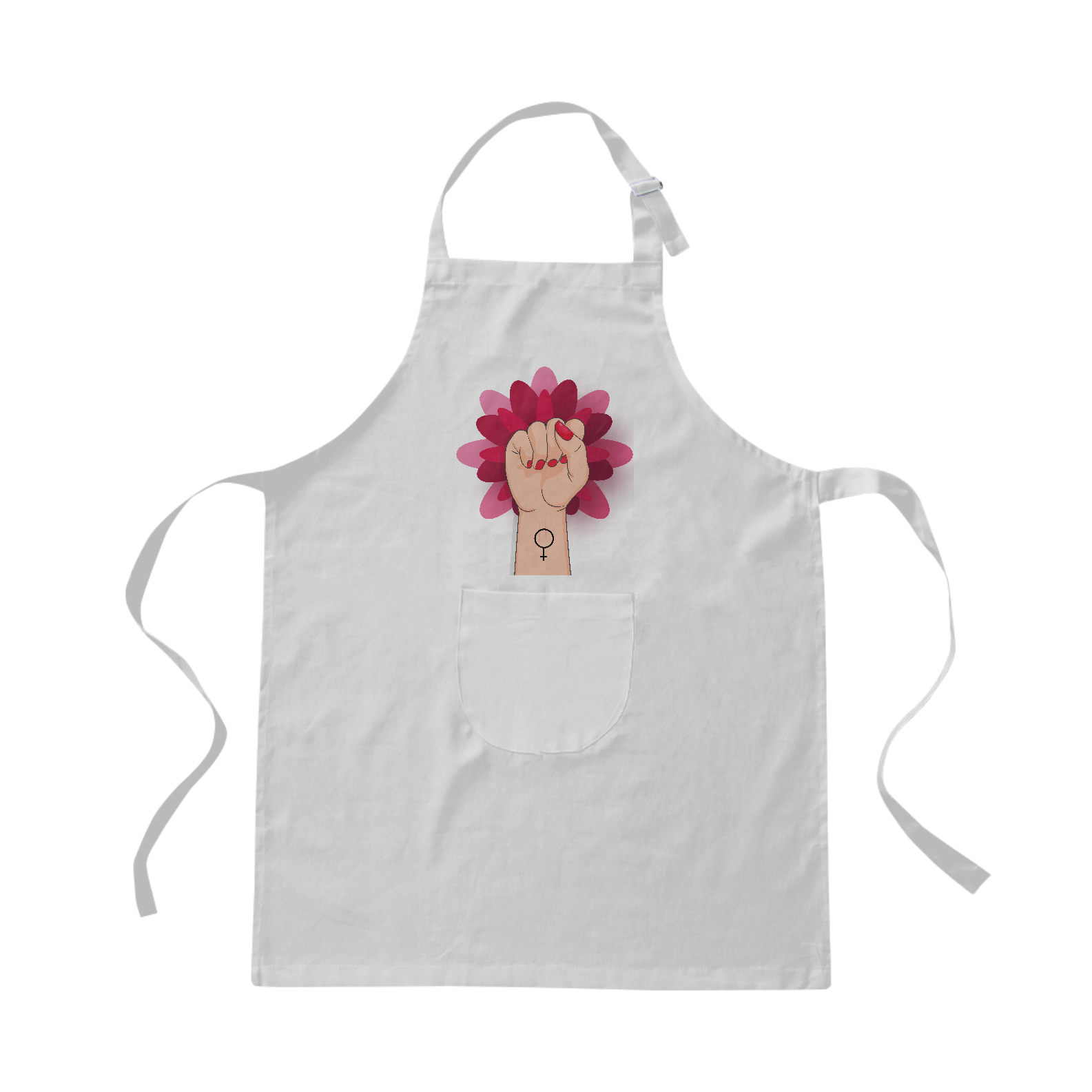 Nome do produto: Avental Feminismo Flor