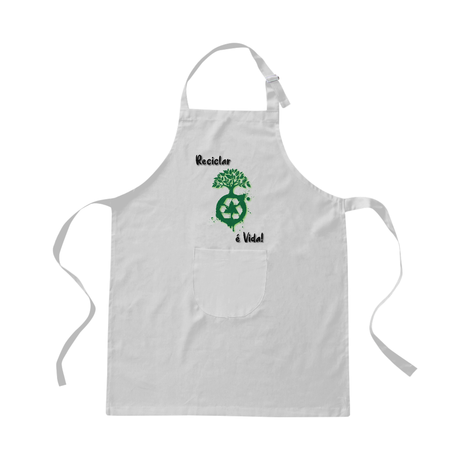 Nome do produto: Avental Reciclar é Vida!
