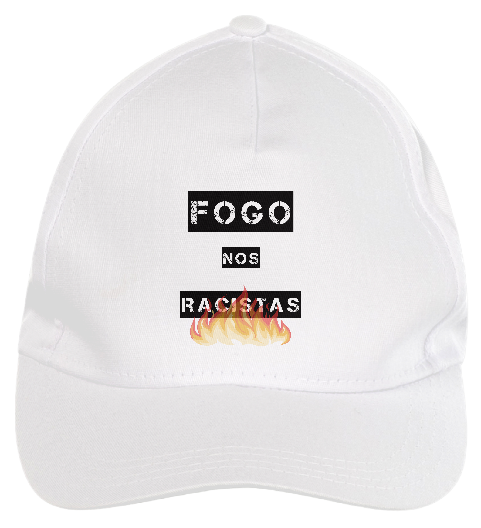 Nome do produto: Boné Fogo nos Racistas