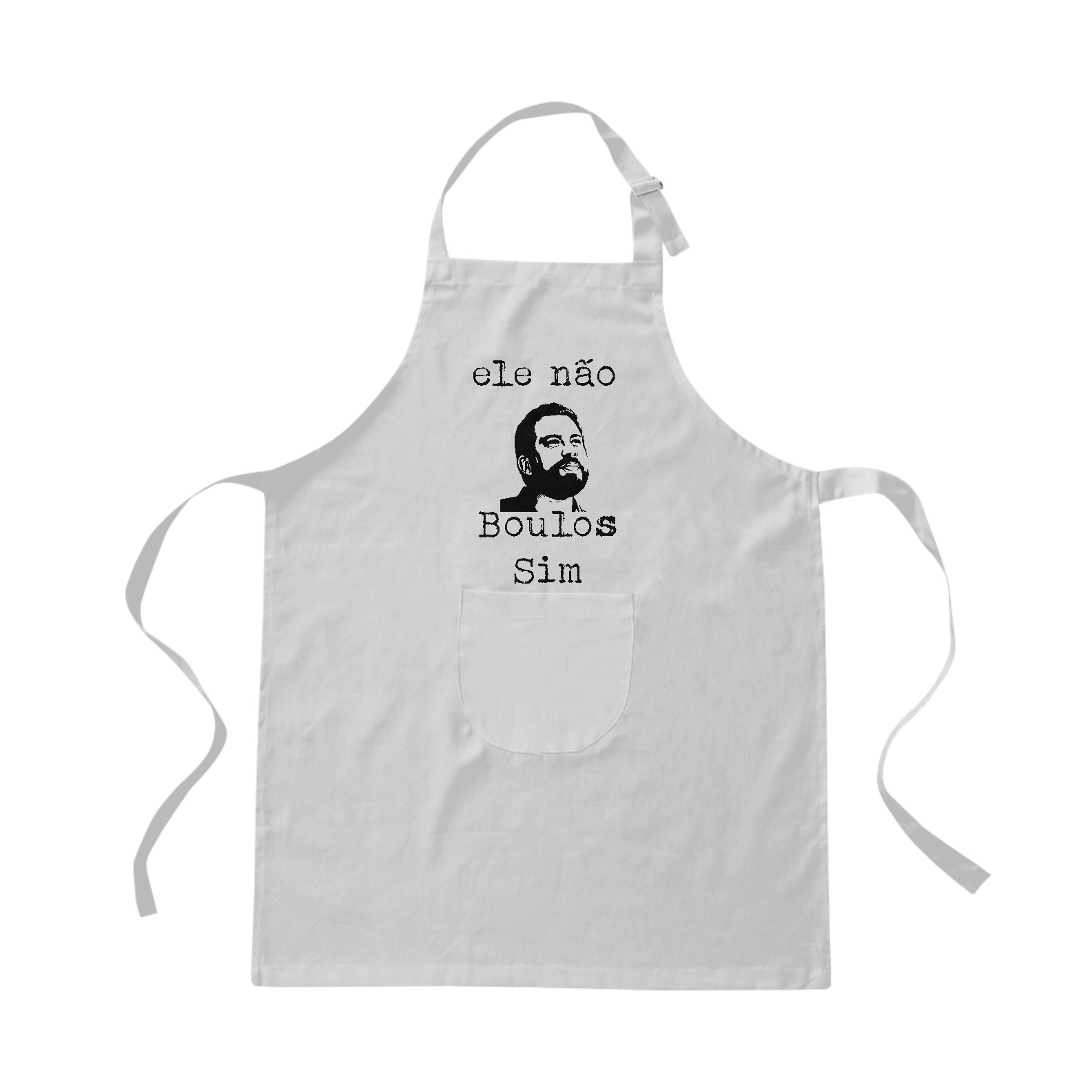 Nome do produto: Avental ele não, Boulos Sim