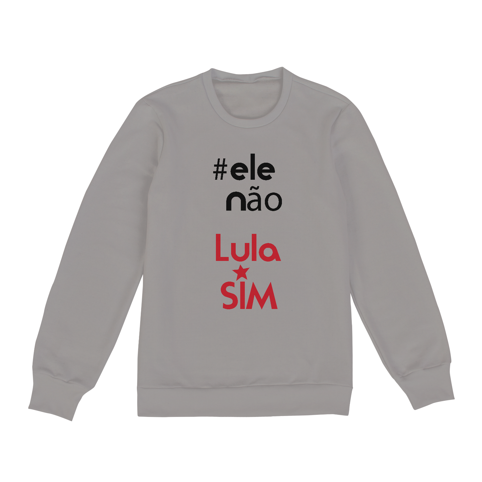 Nome do produto: Moletom Fechado #elenão, Lula Sim