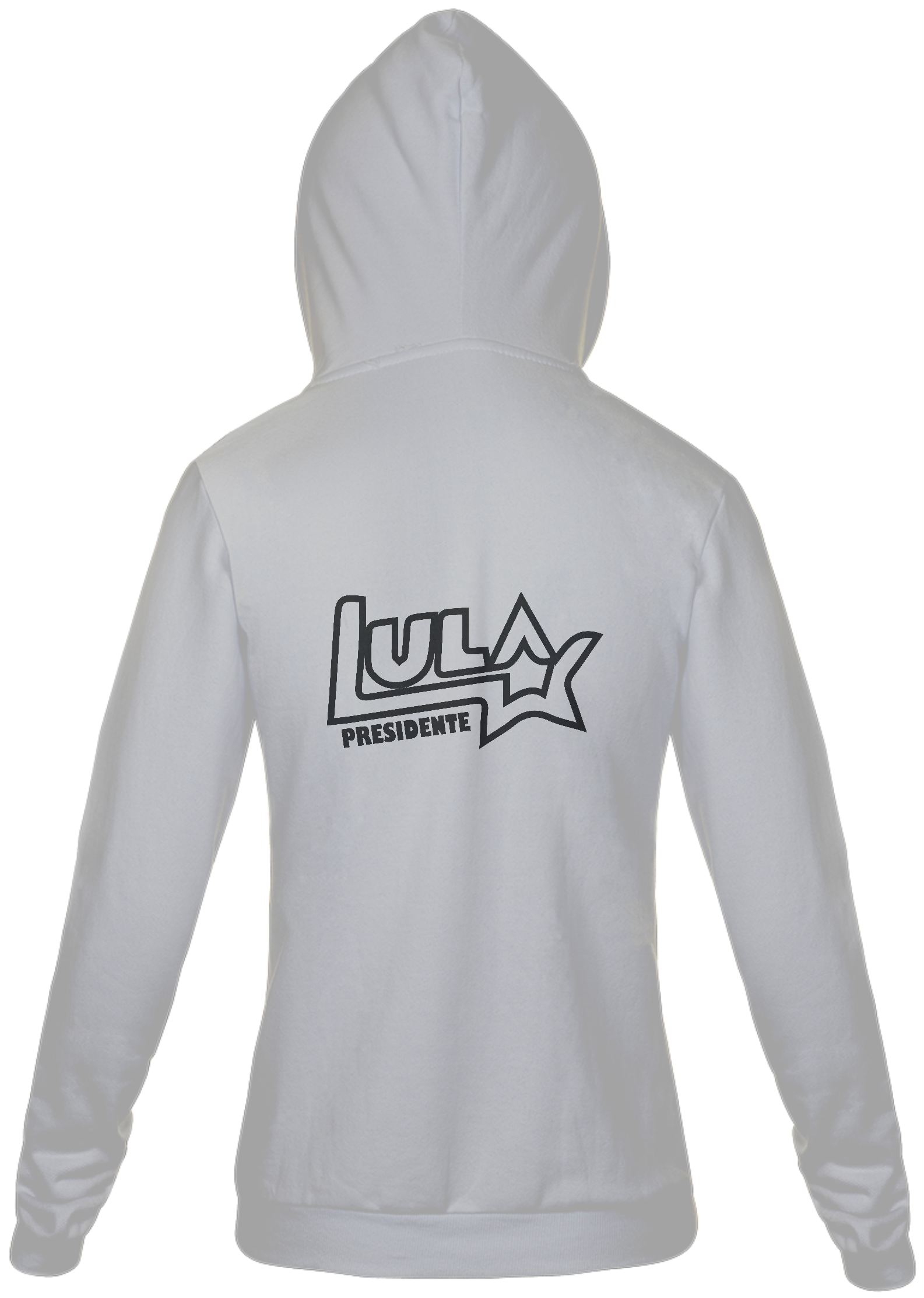 Nome do produto: Moletom com Zíper Lula Presidente